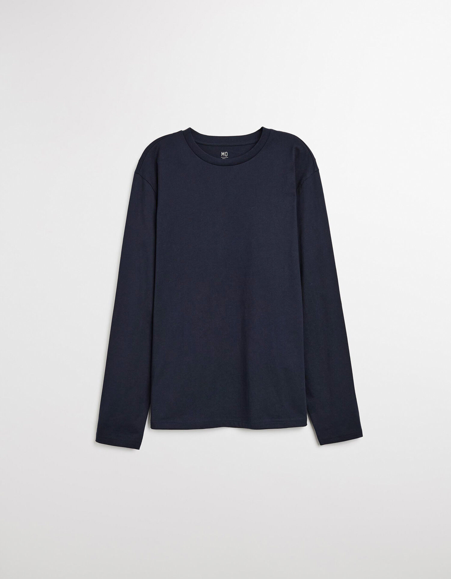 Comprar Online T-shirt de Manga Comprida, Homem, Azul Escuro