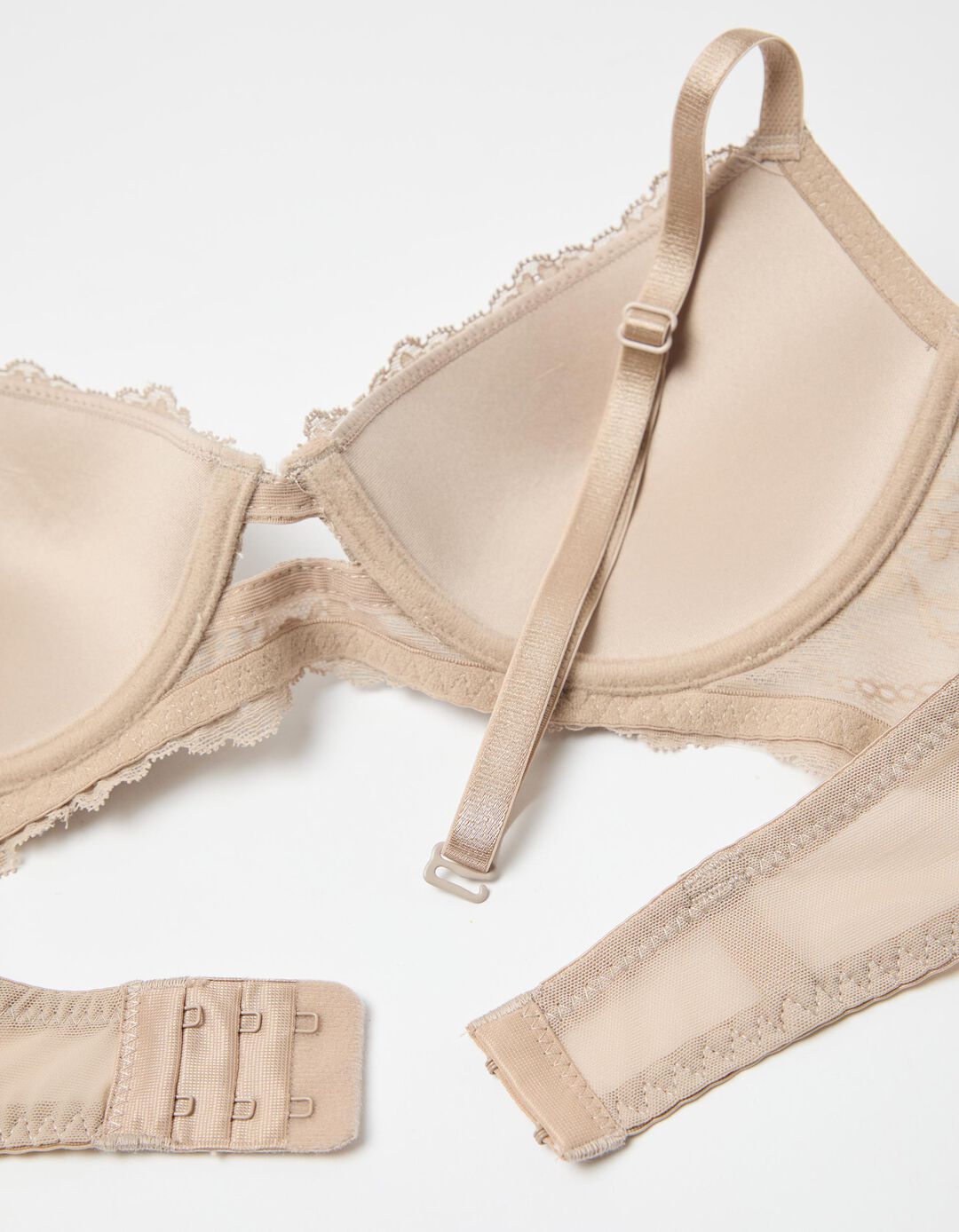 Soutien, Mulher, Bege