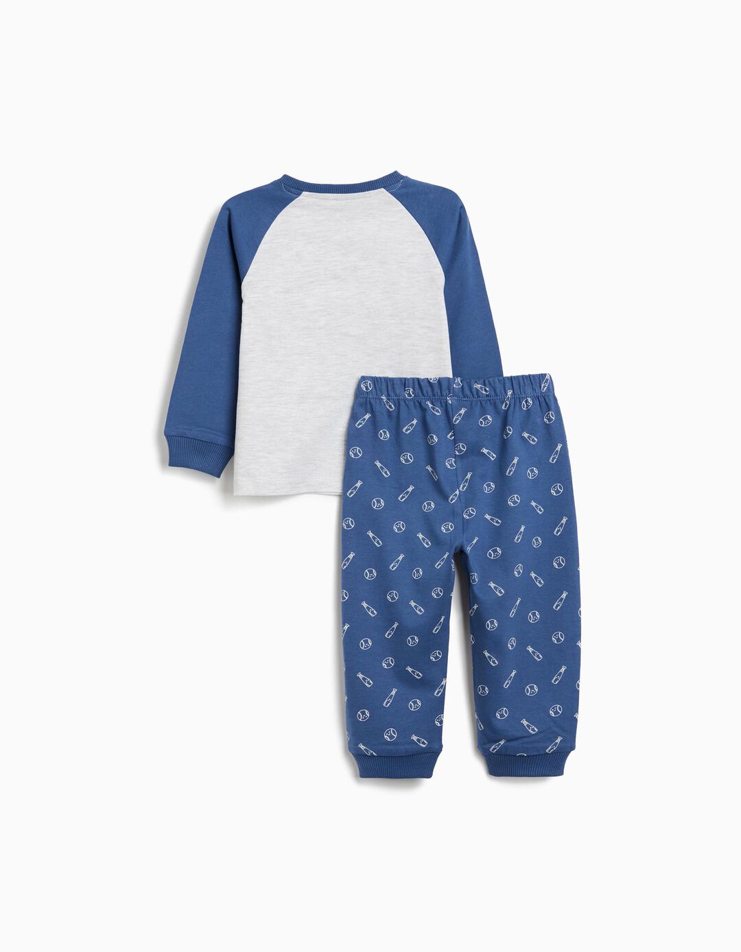 Pijama Jersey, Menino, Azul Escuro 