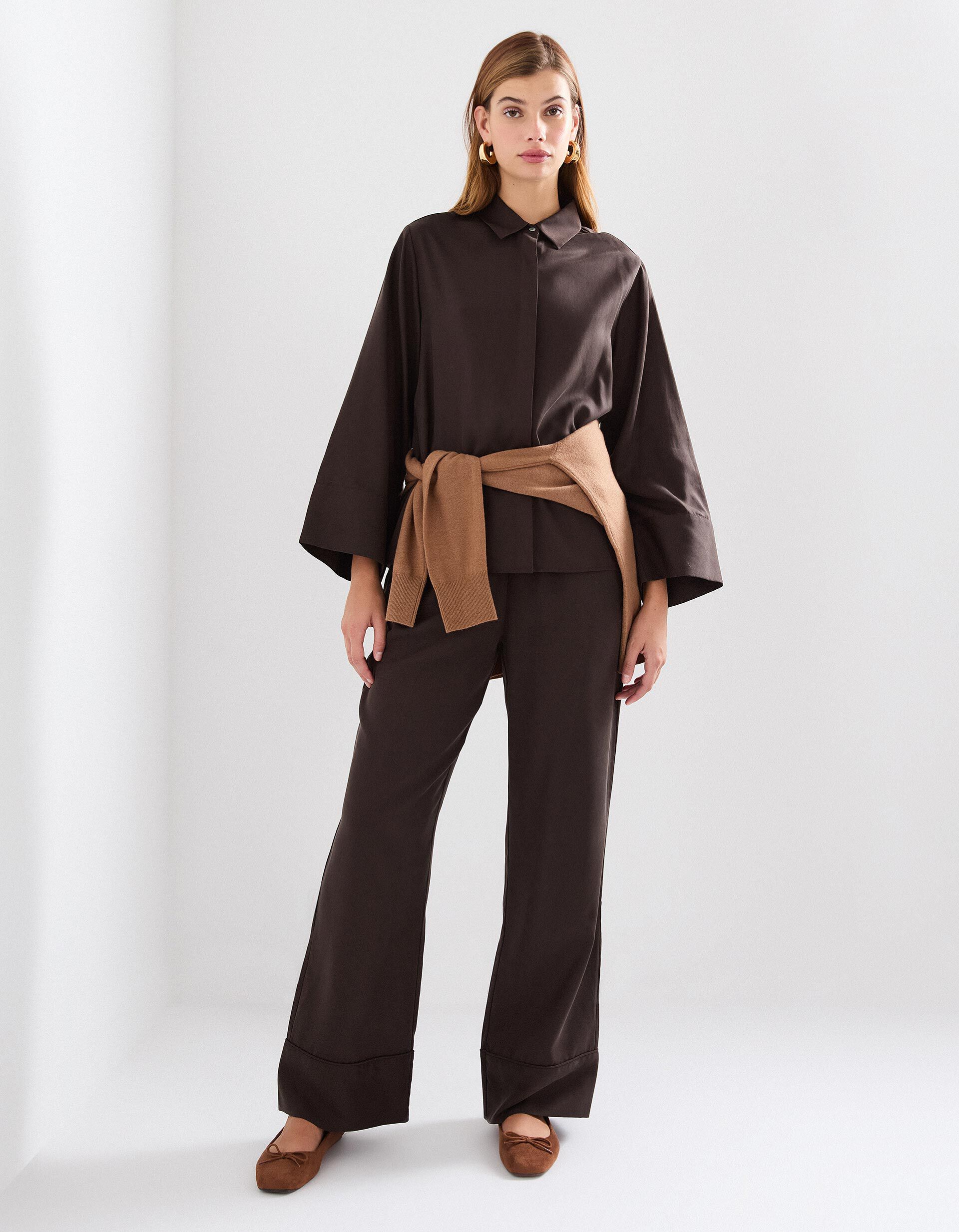 Comprar Online Cal&ccedil;as com Liocel, Mulher, Castanho Escuro