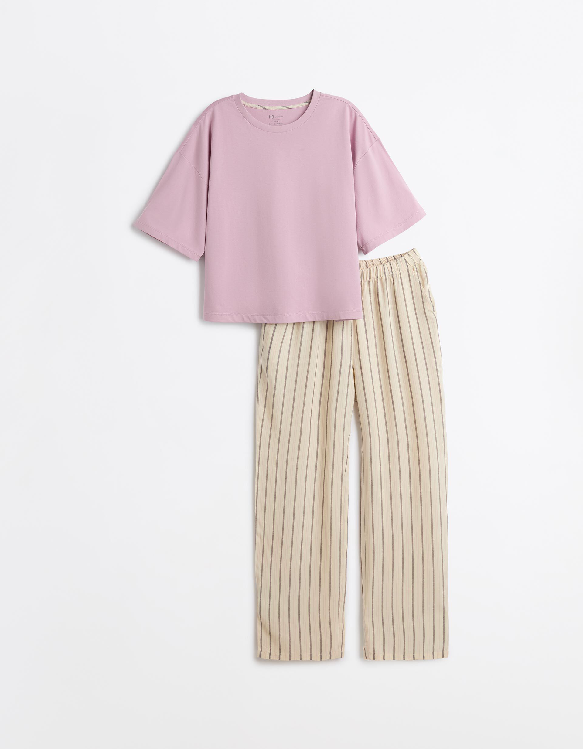 Comprar Online Pijama Jersey, Mulher, Rosa Claro