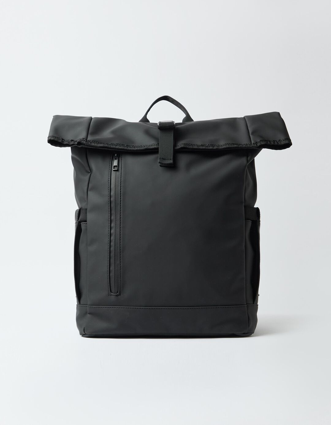 Mochila 'Rolltop', Homem, Preto