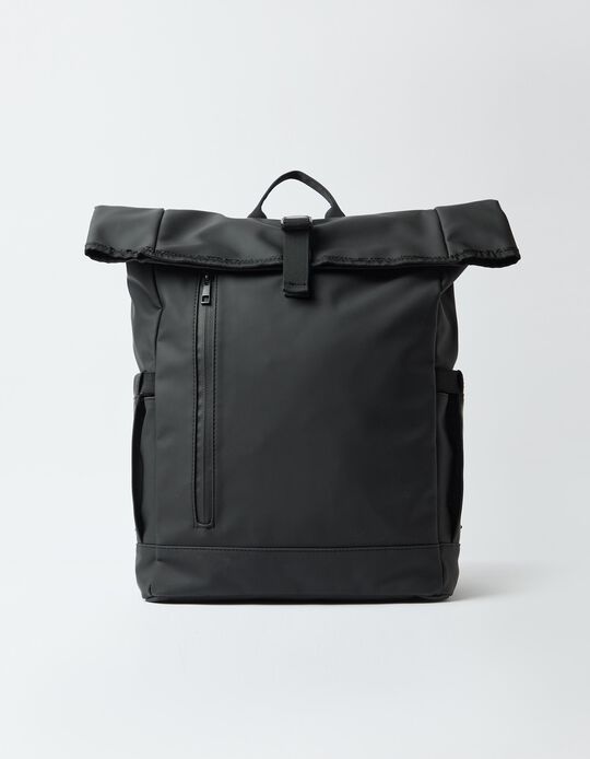 Comprar Online Mochila 'Rolltop', Homem, Preto