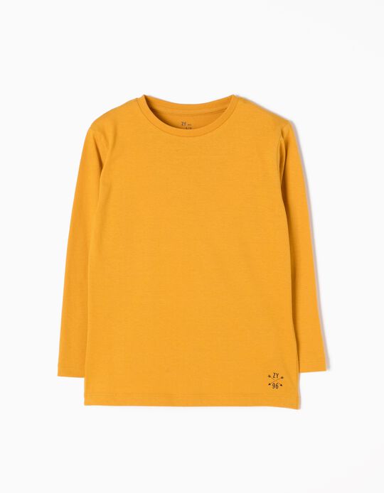 Yellow Long-Sleeved T-Shirts