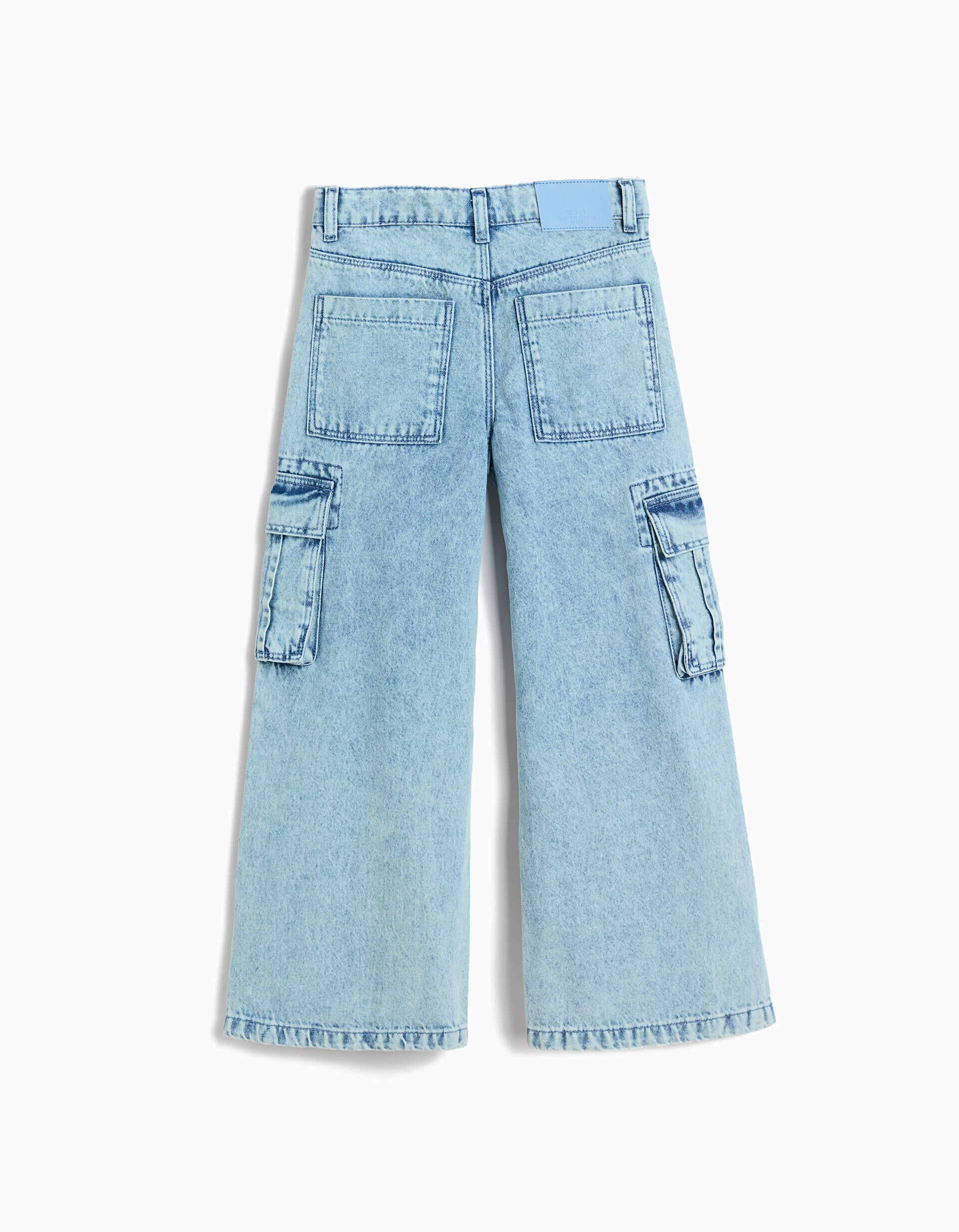 Comprar Online Cal&ccedil;as de Ganga Cargo, Menina, Azul Claro