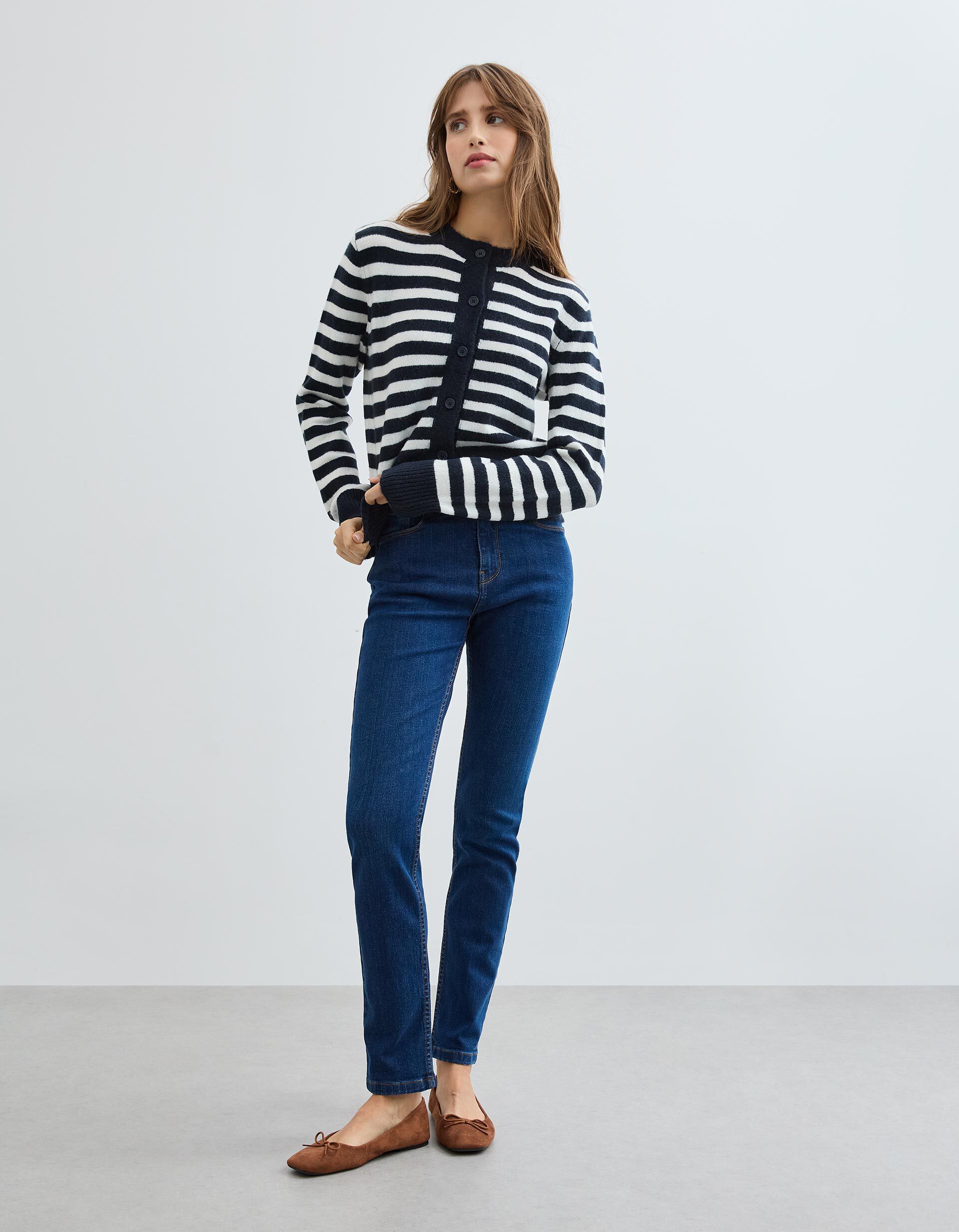 Comprar Online Jeans Slim Fit, Mulher, Azul