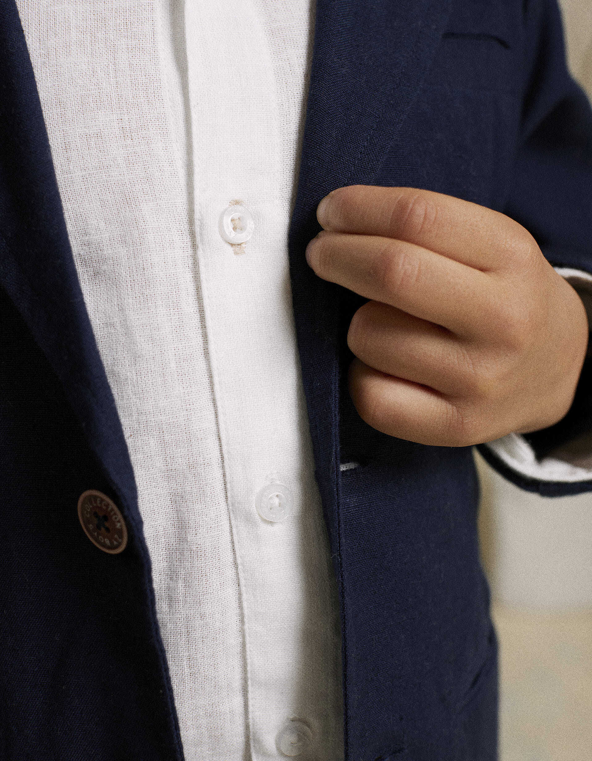 Comprar Online Camisa de Manga Comprida Cl&aacute;ssica para Menino, Branco