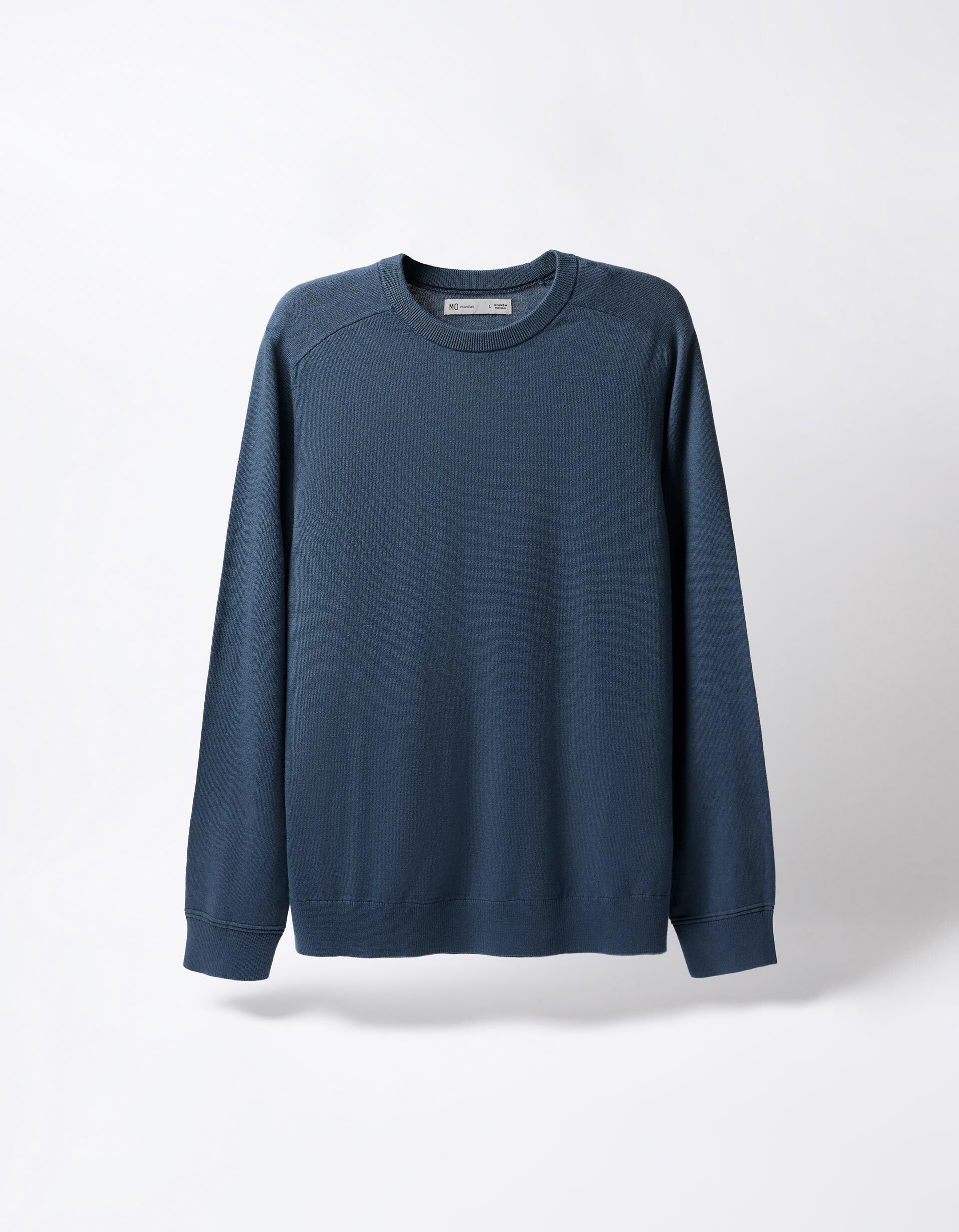 Comprar Online Camisola com Caxemira, Homem, Azul