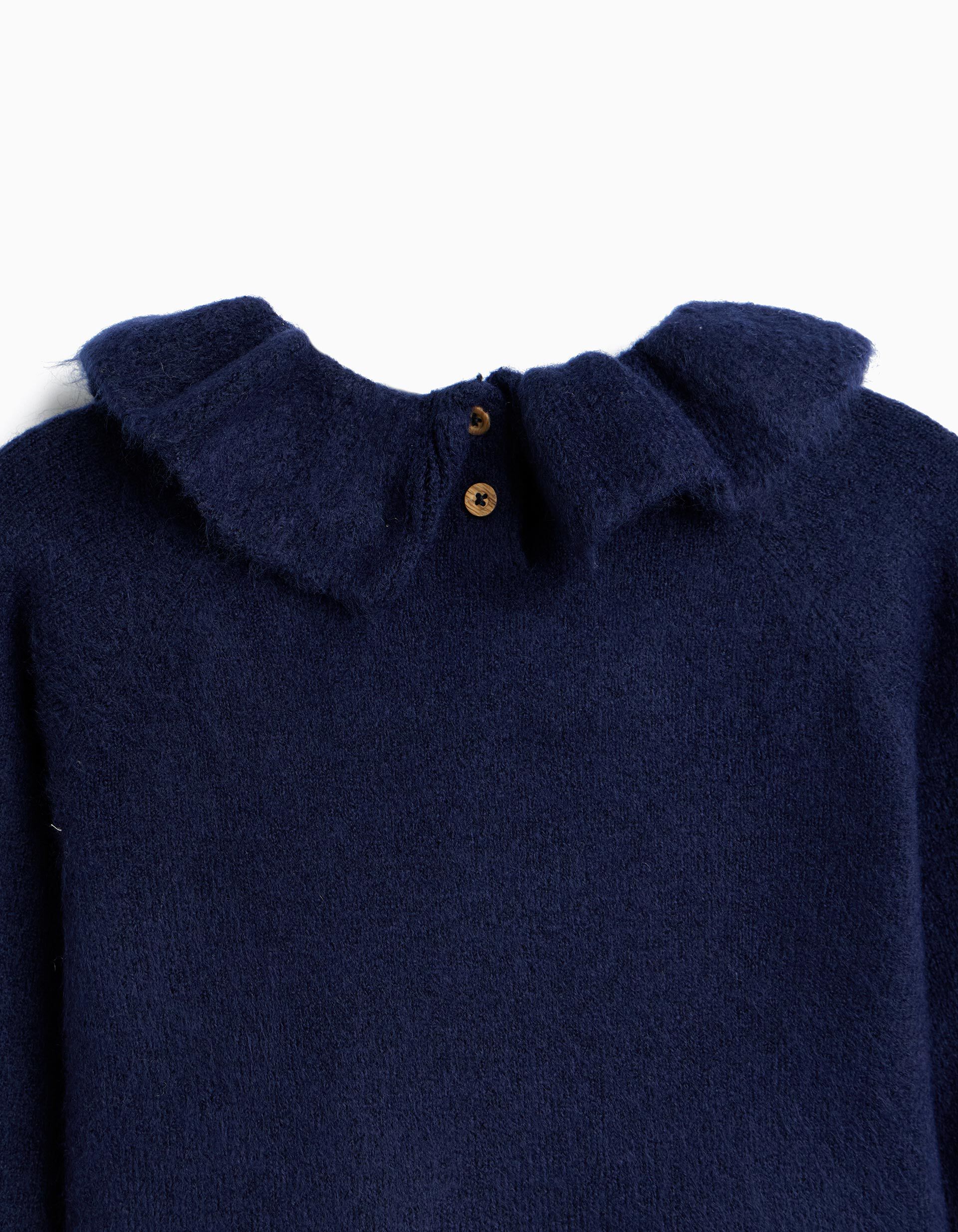 Comprar Online Camisola De Malha, Menina, Azul Escuro