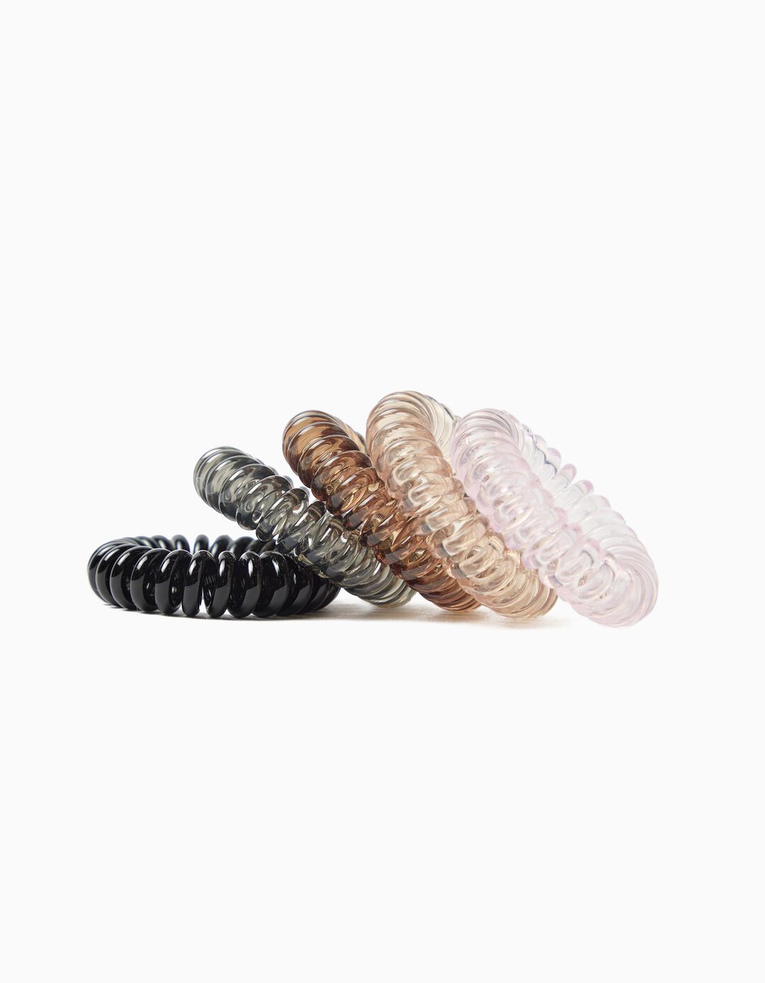 Pack 5 El&aacute;sticos de Cabelo, Menina, Multicor
