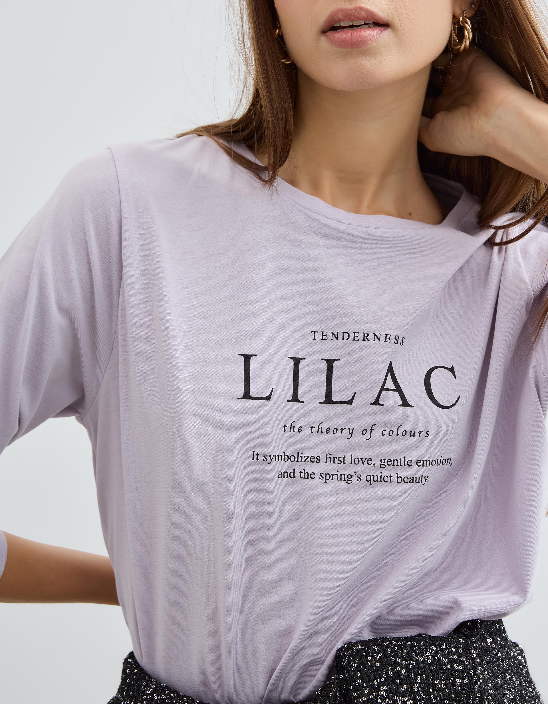 Comprar Online T-shirt Manga Comprida, Mulher, Roxo