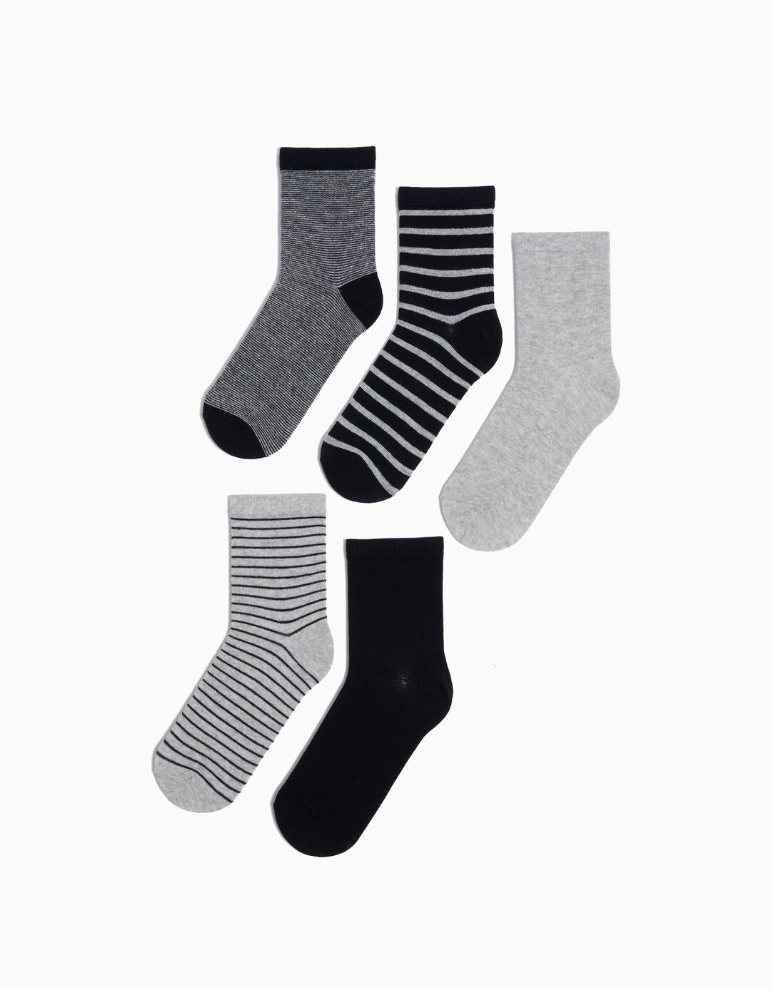 Pack 5 Pares de Meias, Menino, Multicor