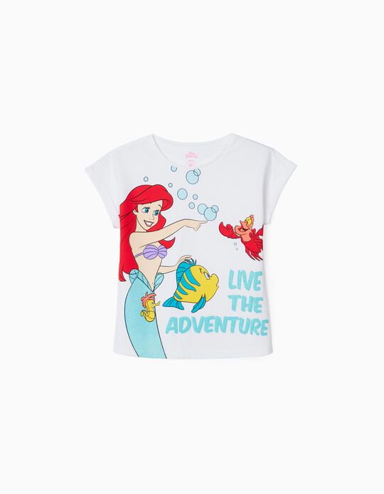 T-Shirt for Girls 'Ariel', White