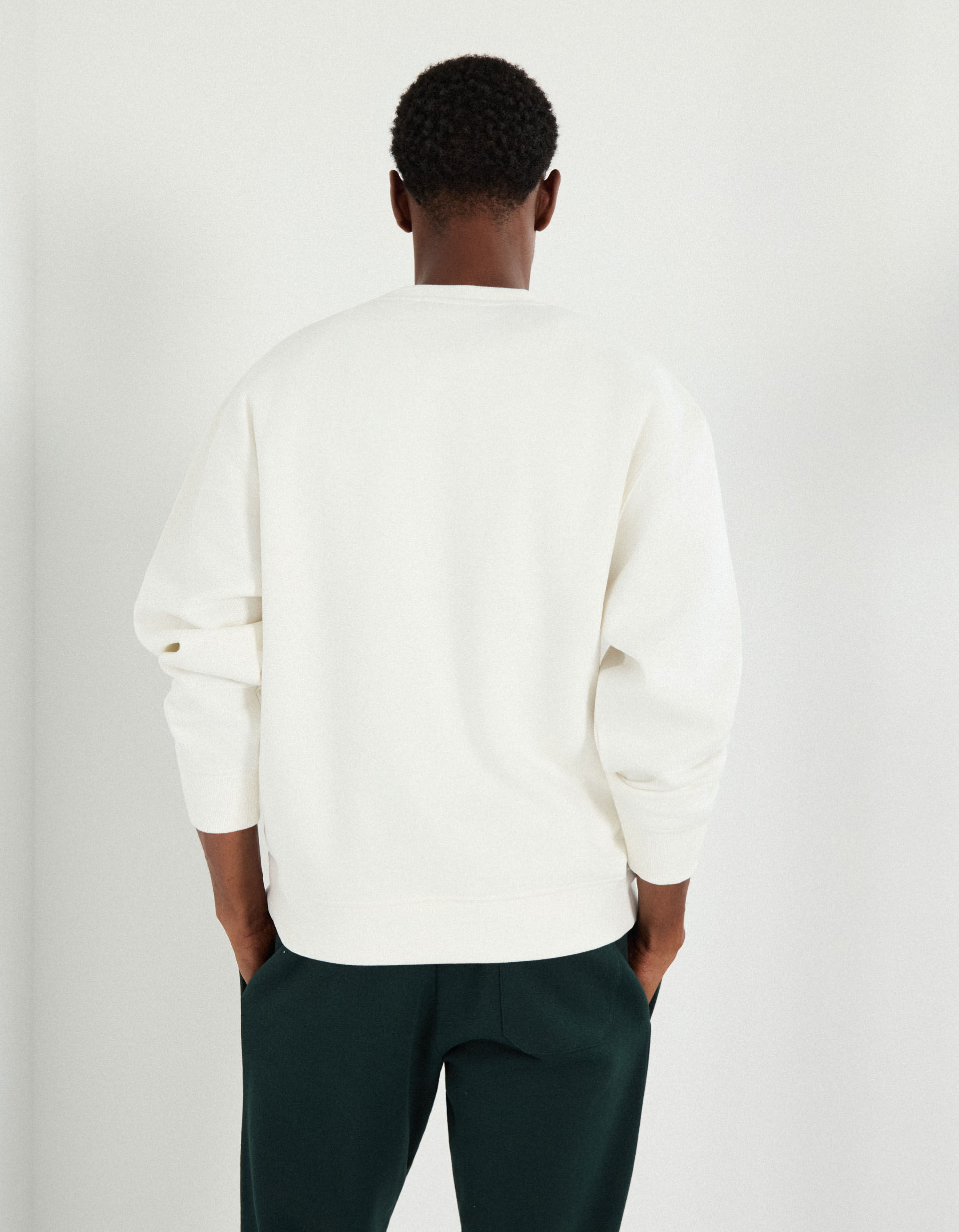 Comprar Online Sweatshirt de Felpa, Homem, Branco