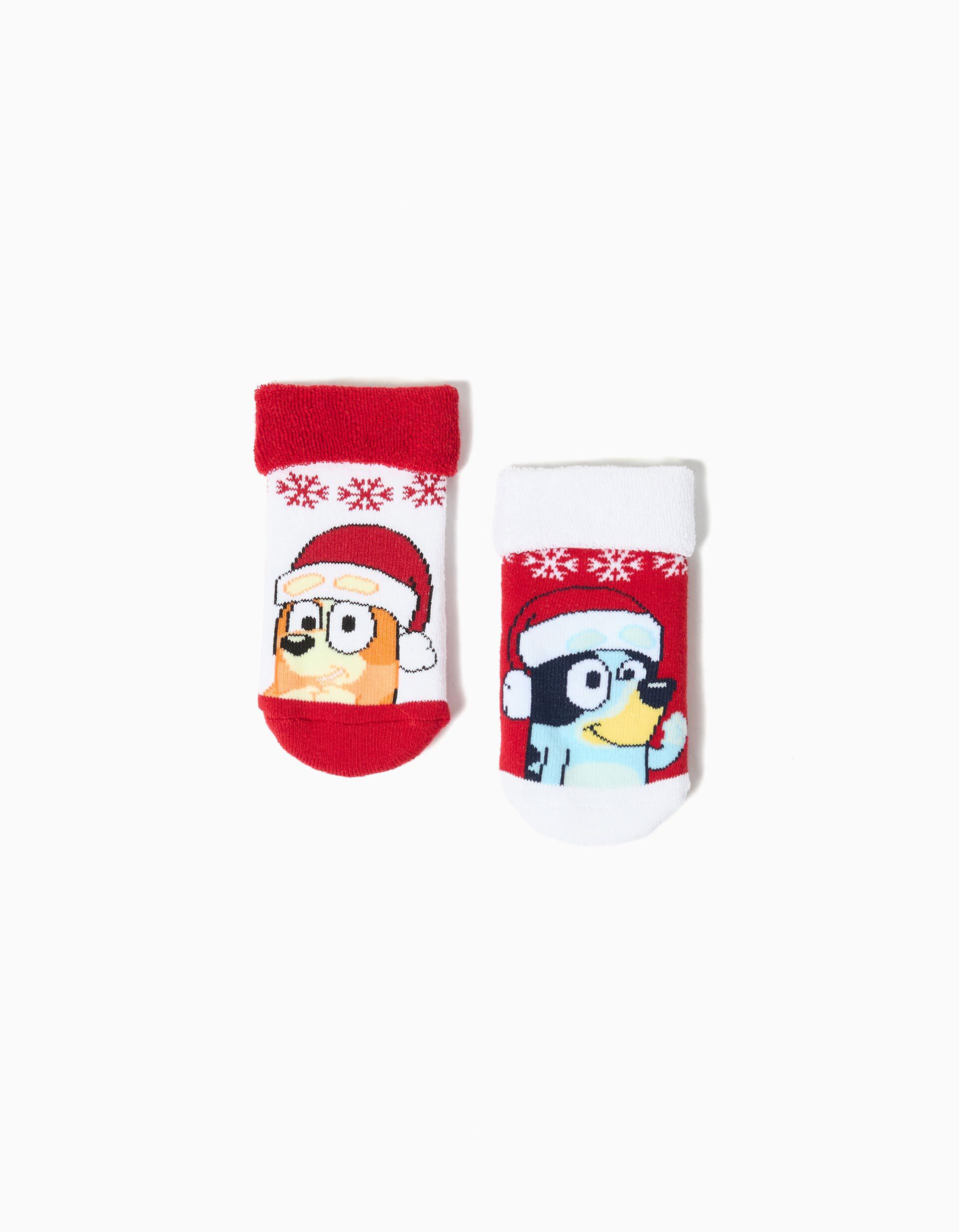 Comprar Online Meias 'Bluey', Menina, Vermelho