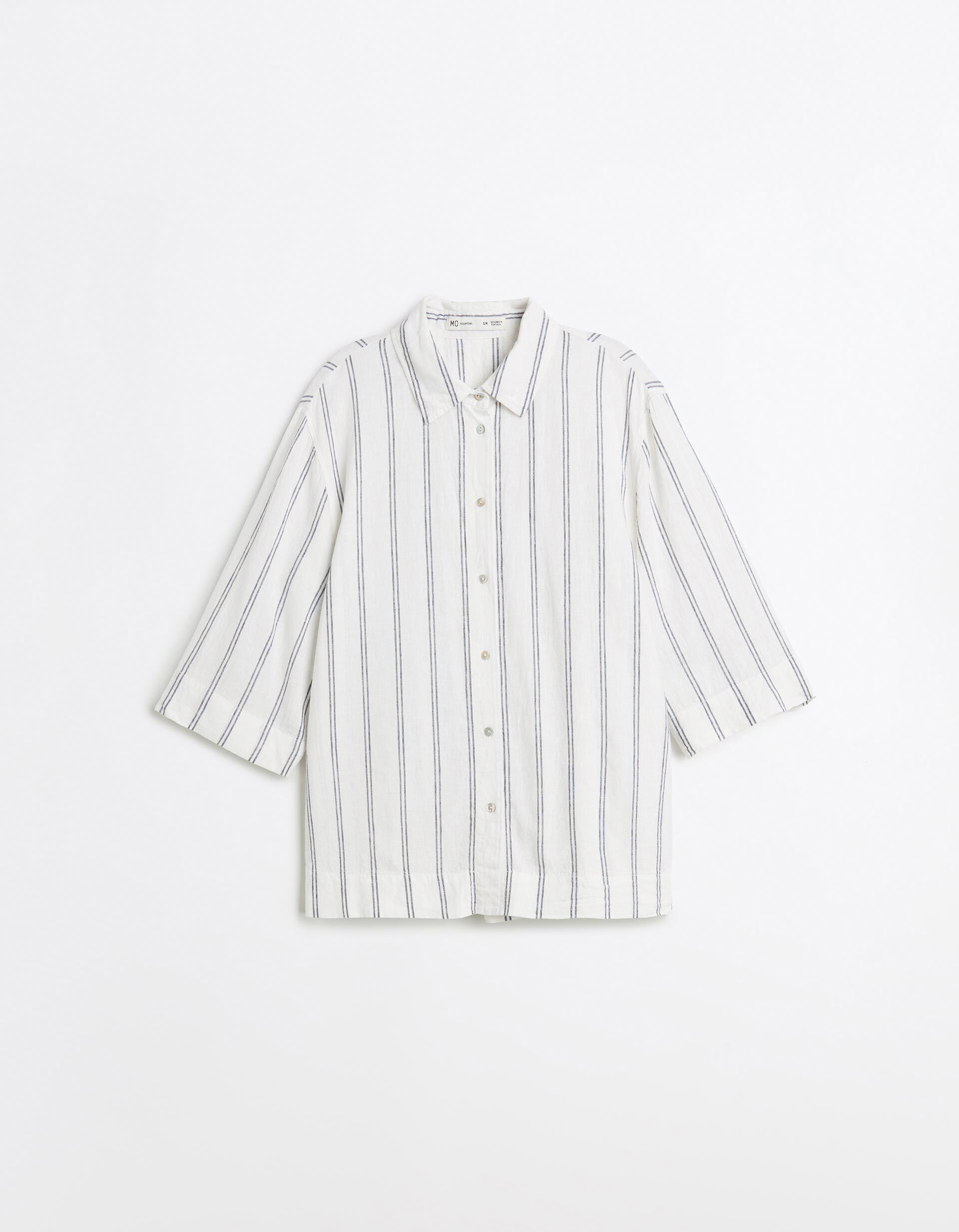 Comprar Online Camisa com Linho, Mulher, Cru