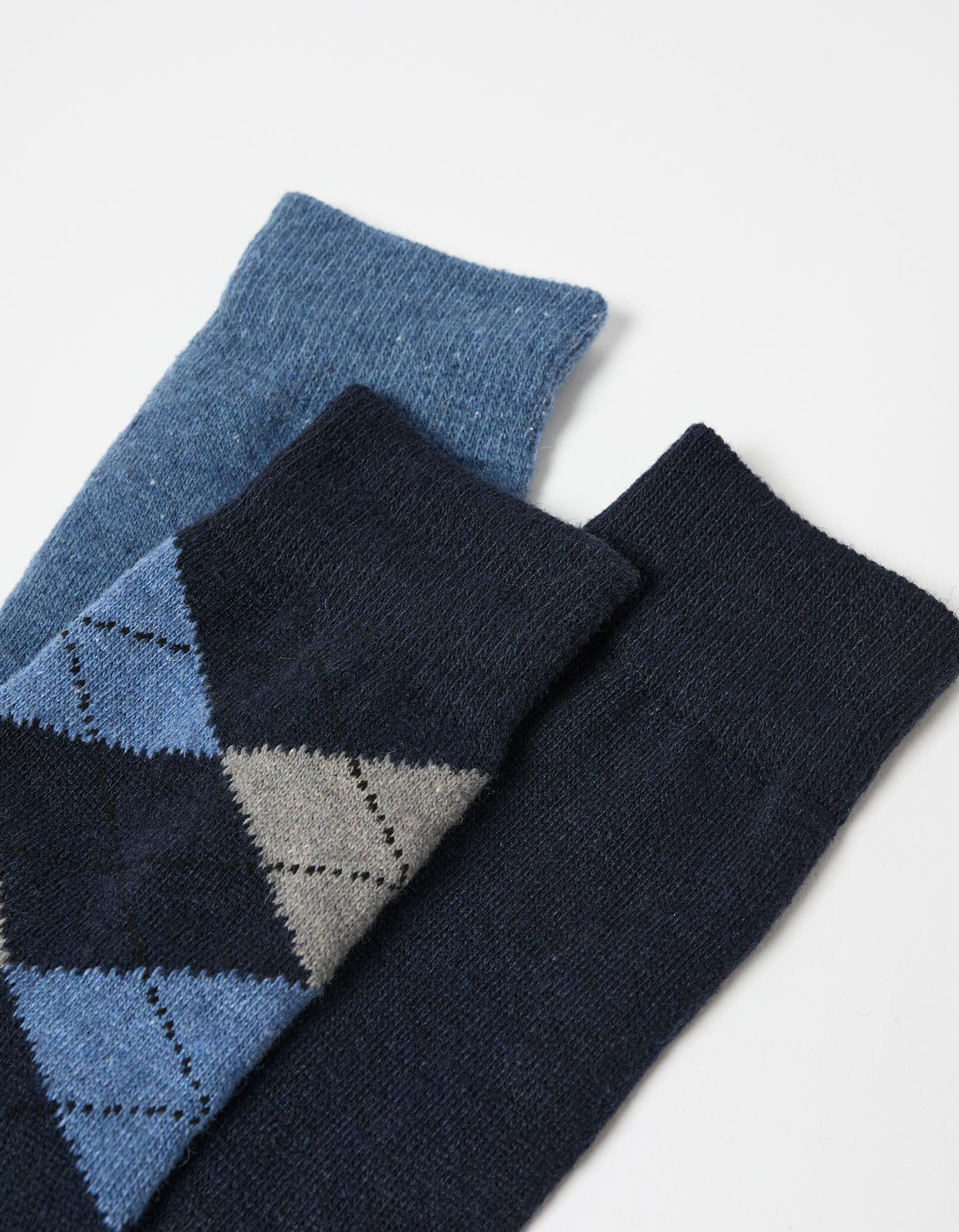 Comprar Online Pack 3 Pares de Meias, Homem, Azul Escuro