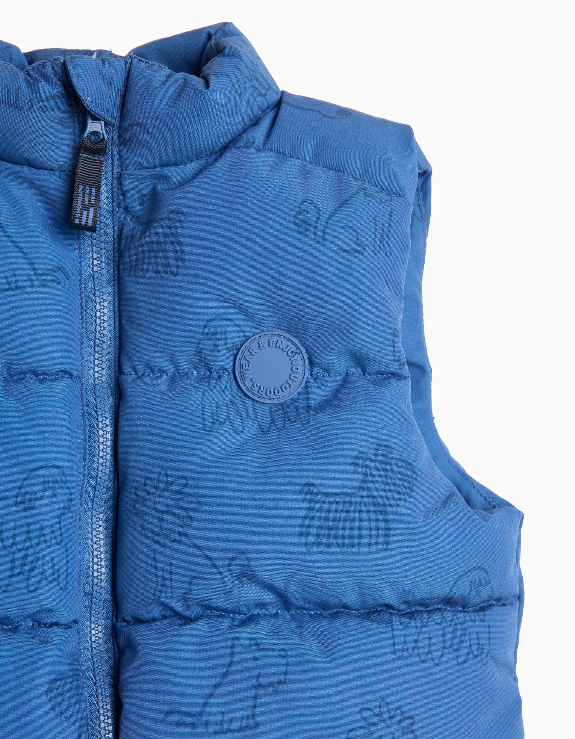 Comprar Online Colete Estampado, Menino, Azul