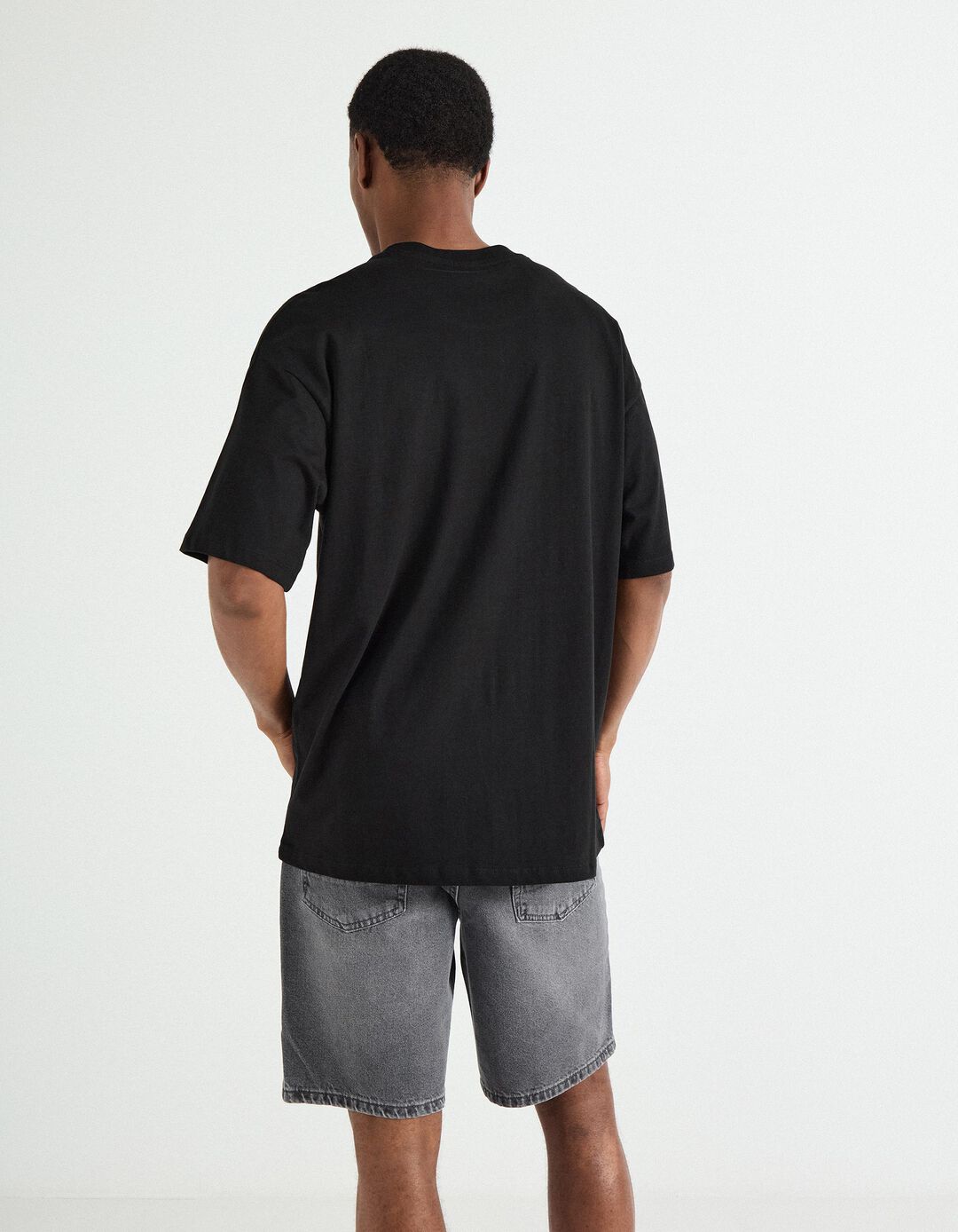 T-shirt 'Nirvana', Homem, Preto