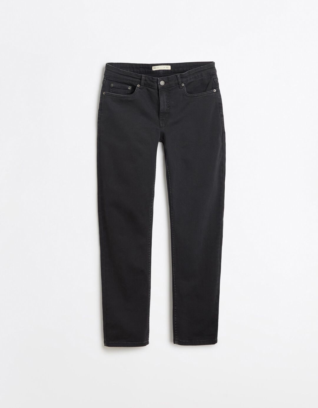 Jeans Slim-Fit, Homem, Preto