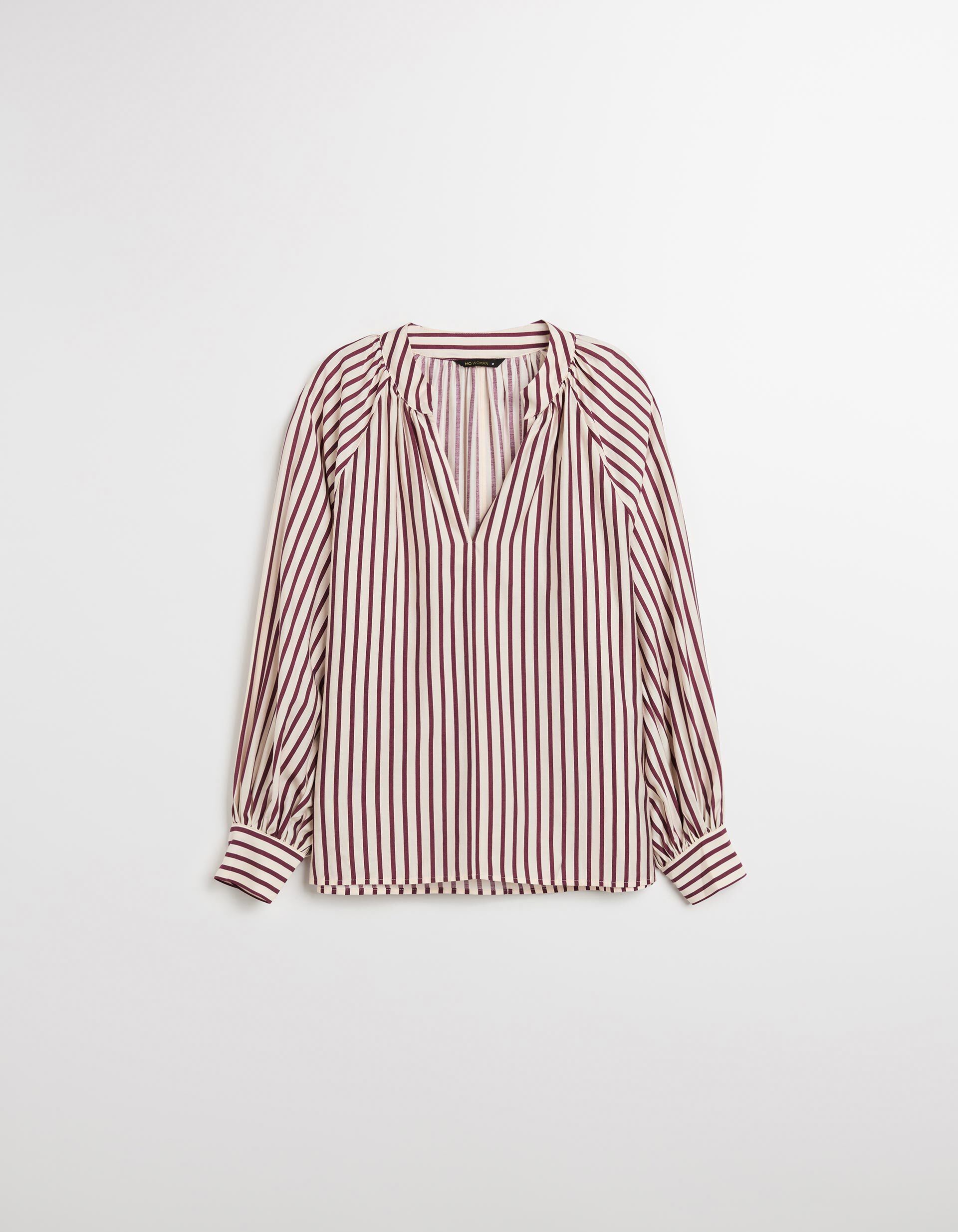 Comprar Online Blusa Riscas, Mulher, Vermelho