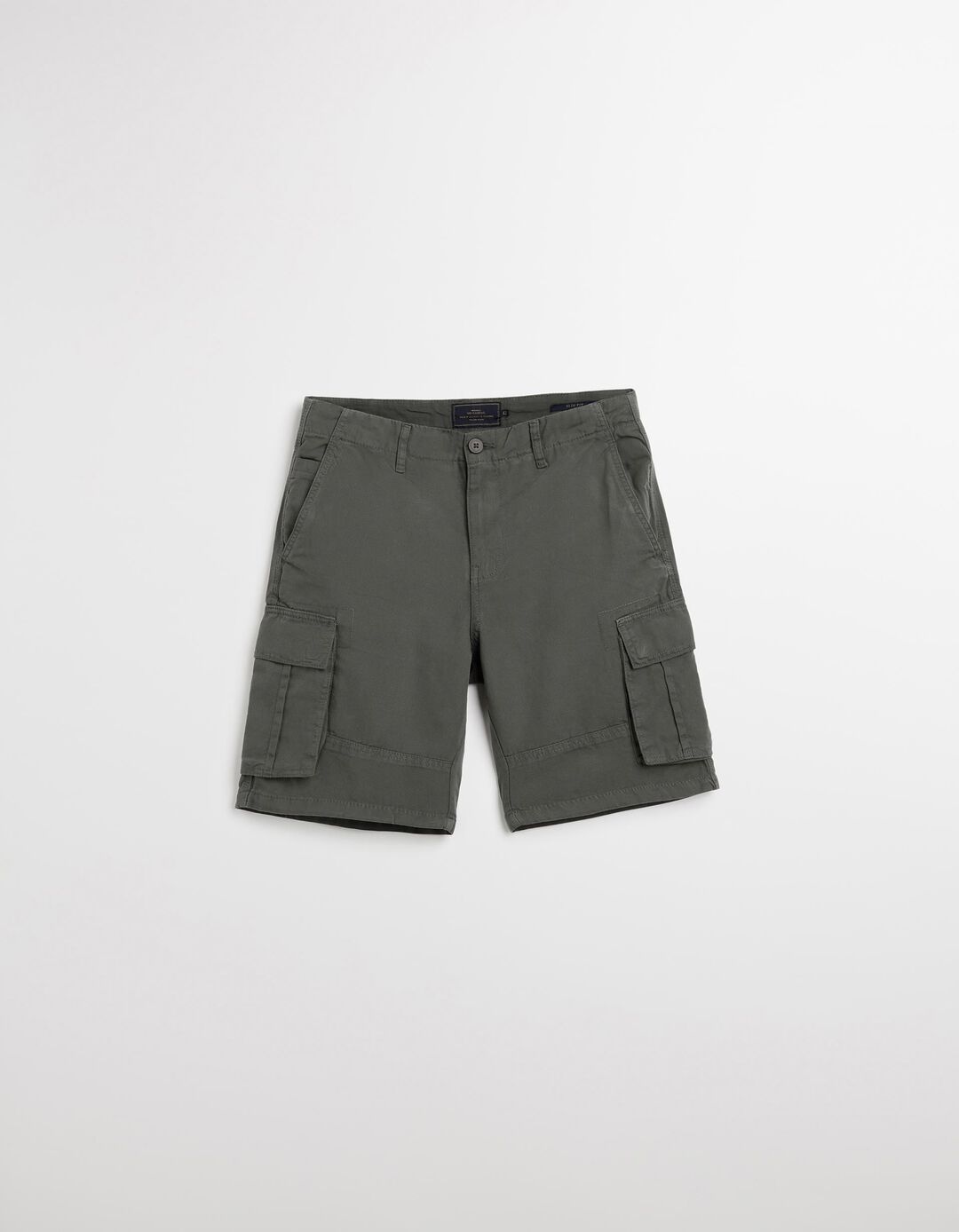 Calções Cargo, Homem, Verde Escuro