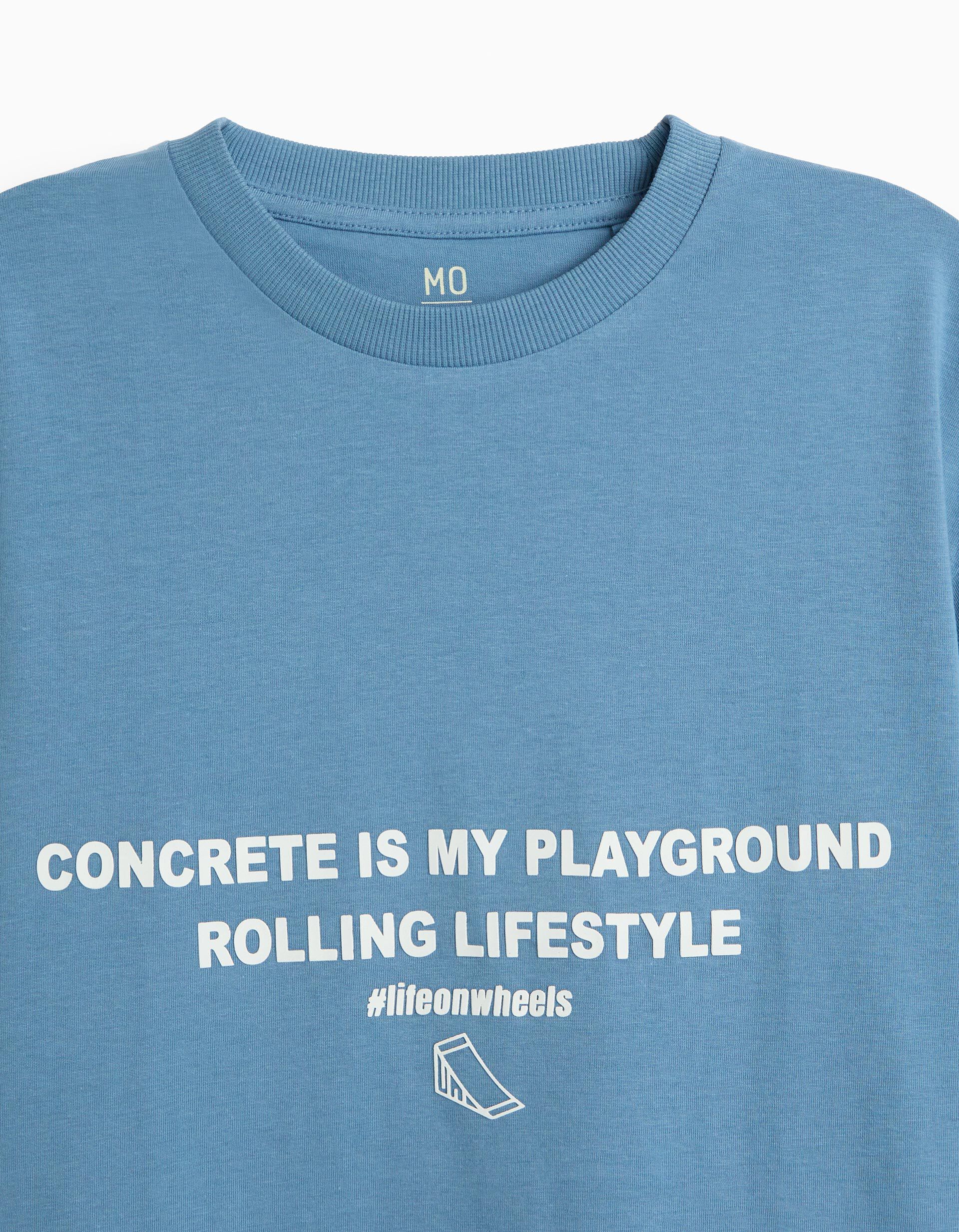 Comprar Online T-shirt Estampada, Menino, Azul