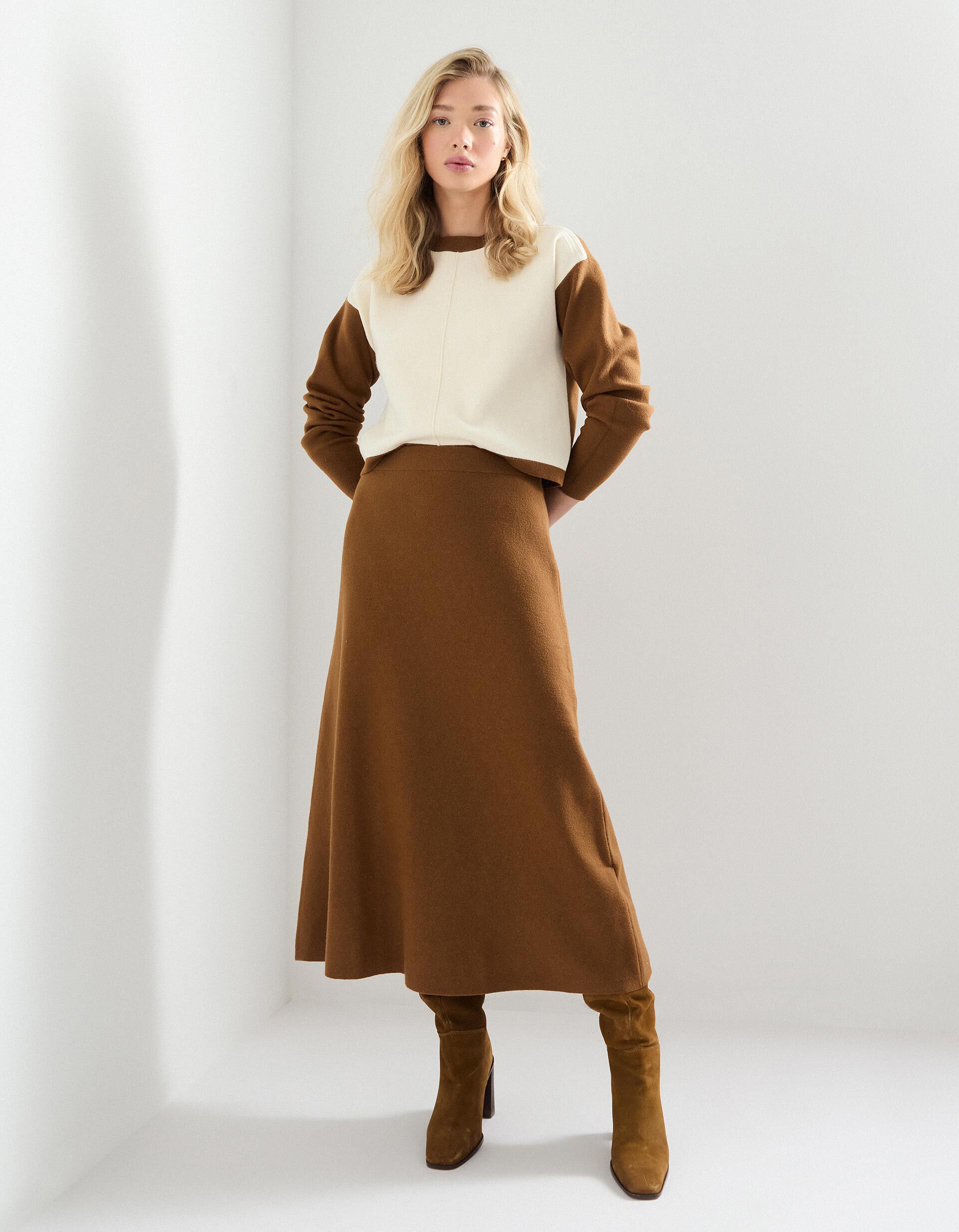 Comprar Online Saia, Mulher, Castanho 