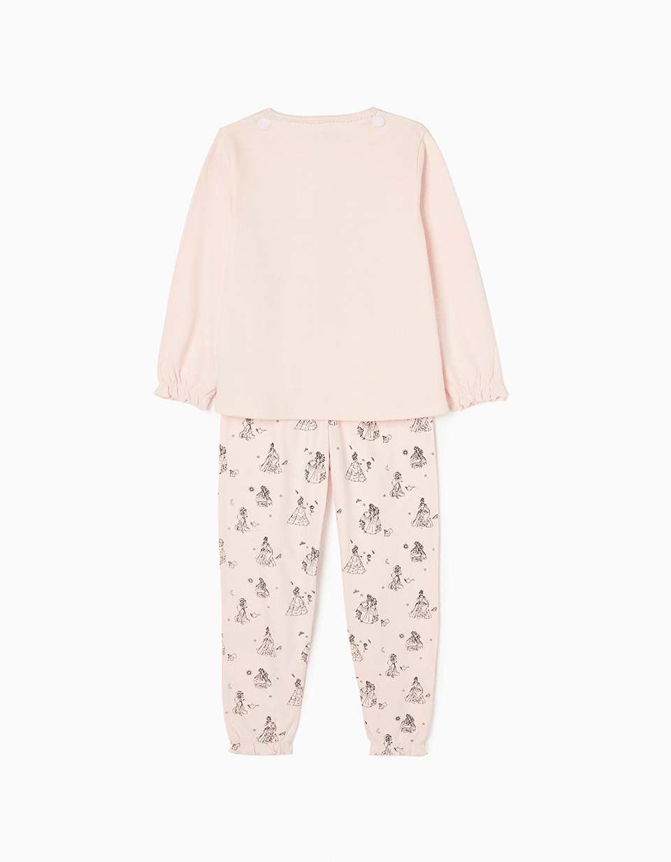 Cotton Pyjamas with Tule Cape for Girls 'Disney Princesses', Pink MO