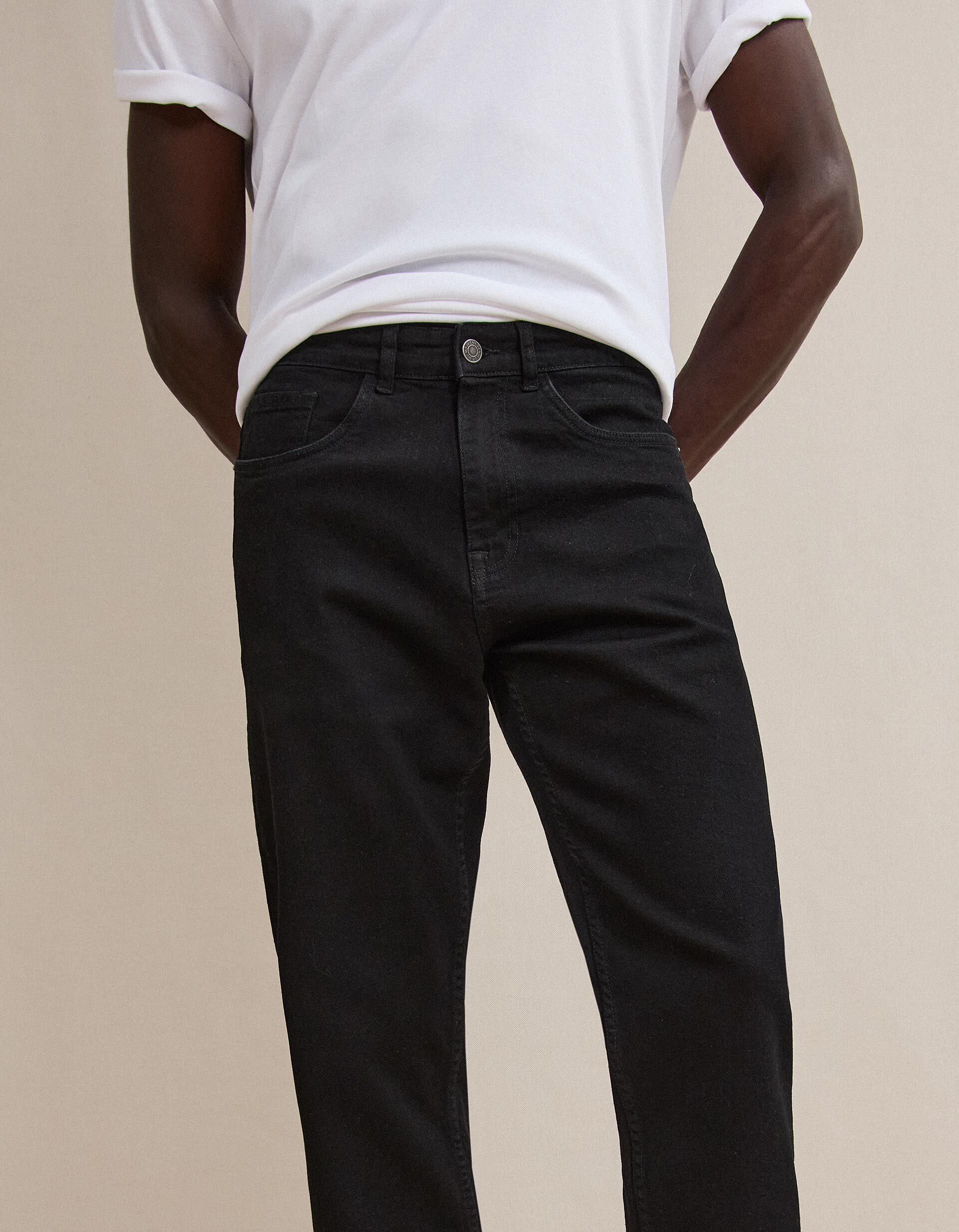 Comprar Online Cal&ccedil;as De Ganga 'Tapered Fit', Homem, Preto