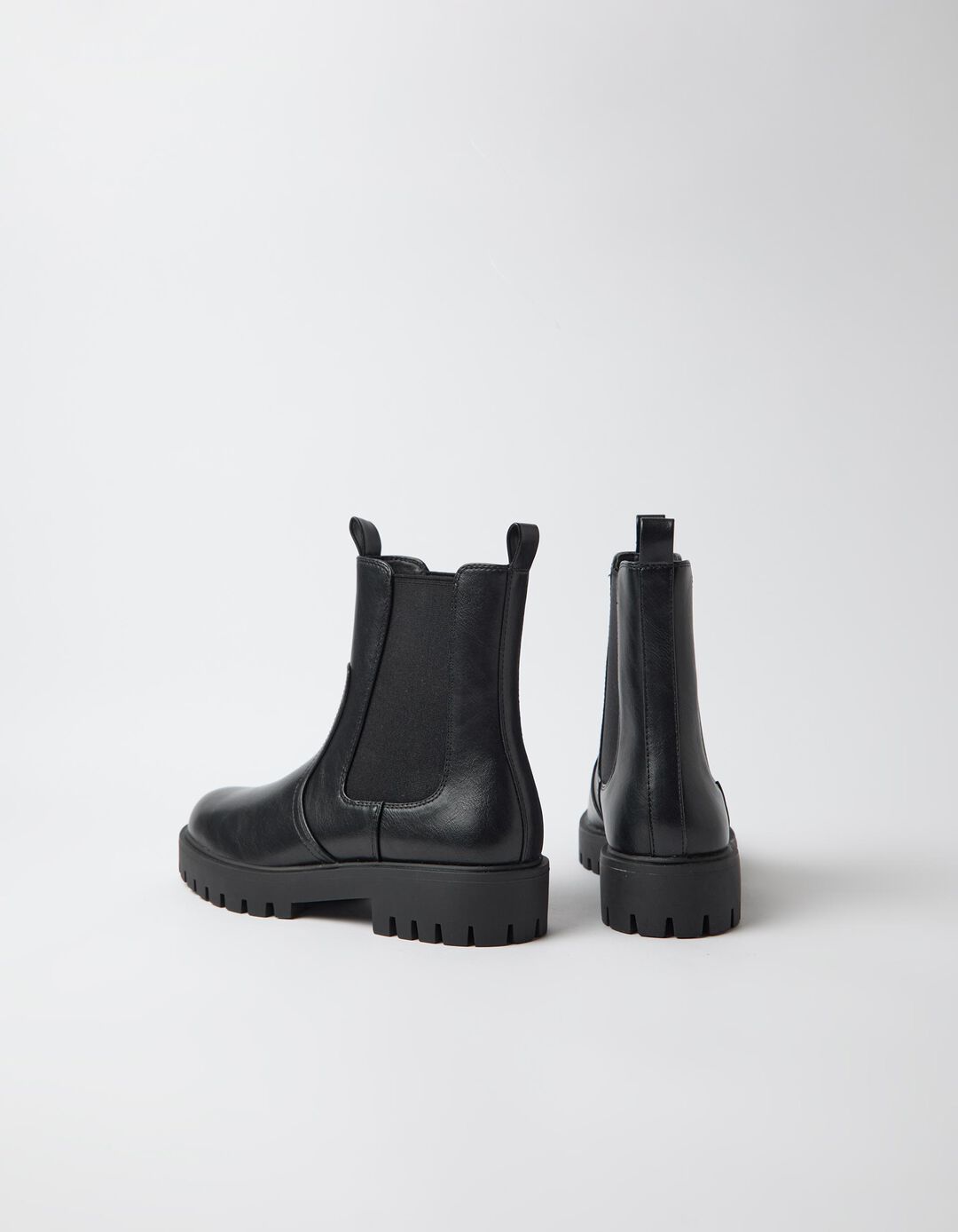 Botas 'Chelsea', Mulher, Preto