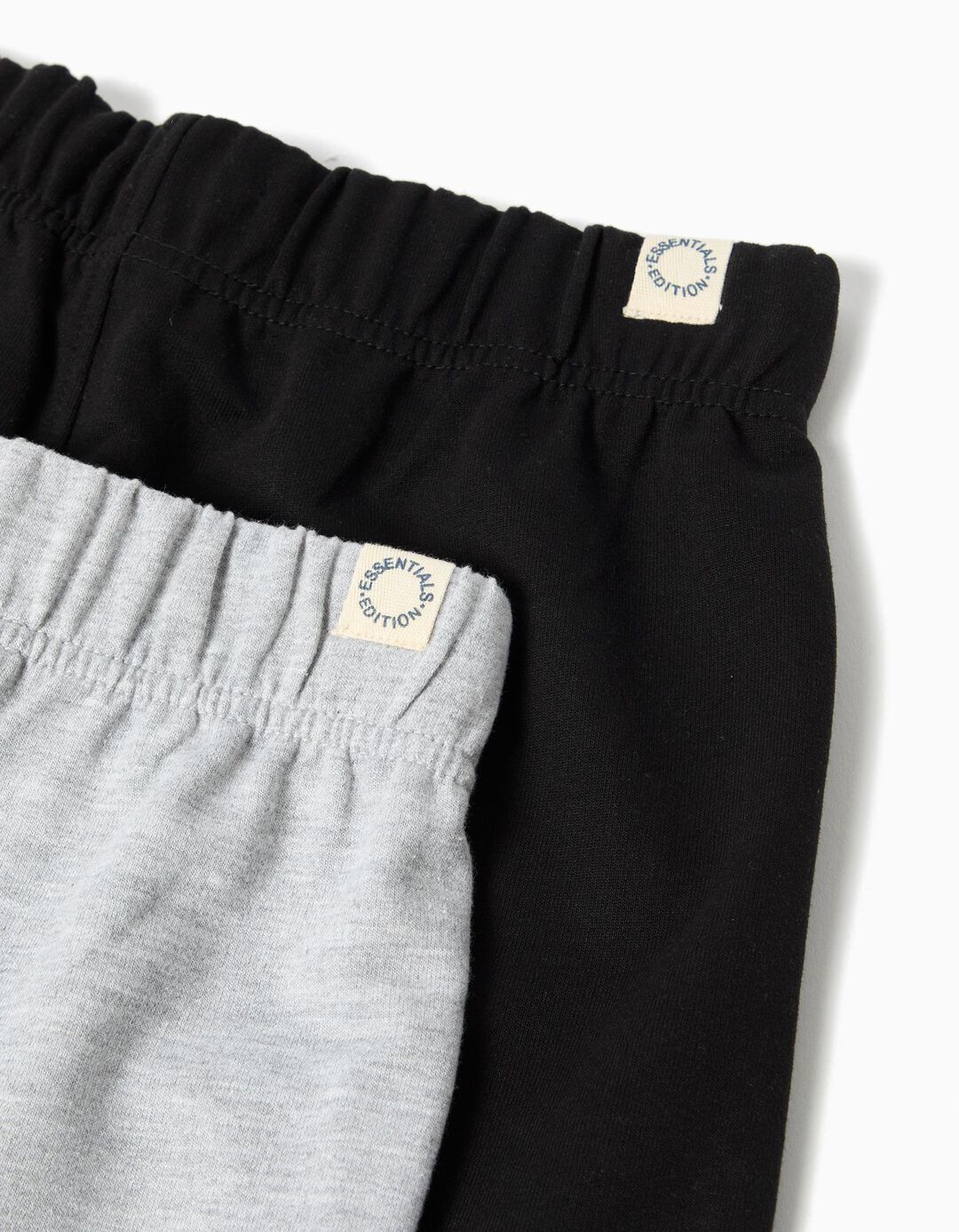 Pack 2 Joggers de Felpa, Menino, Cinzento Claro