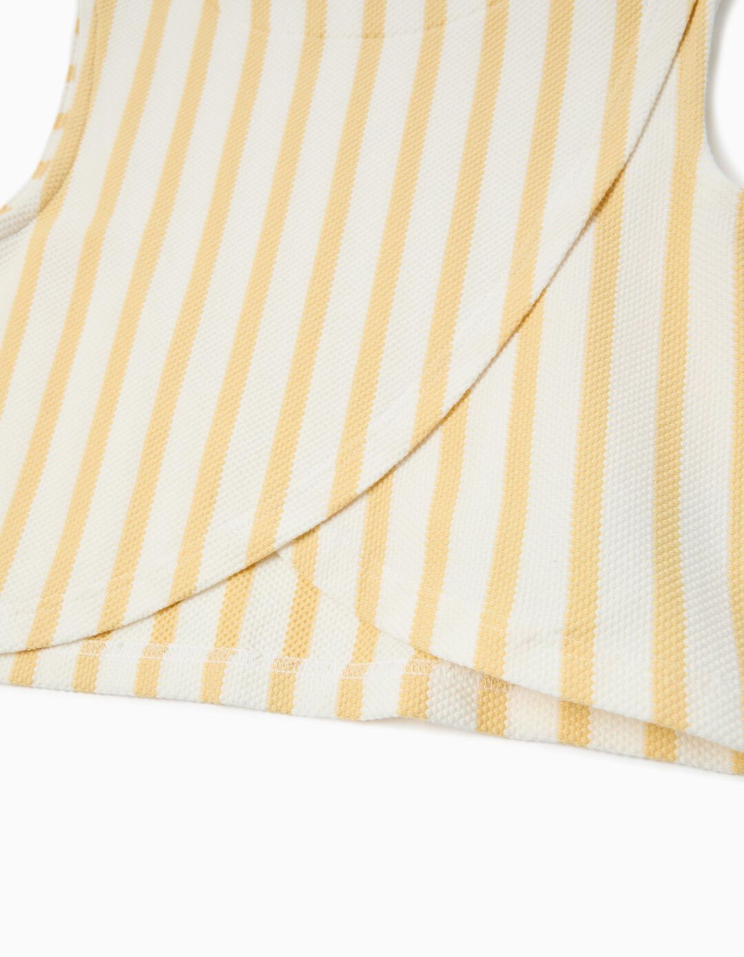 Top Riscas, Menina, Amarelo Claro