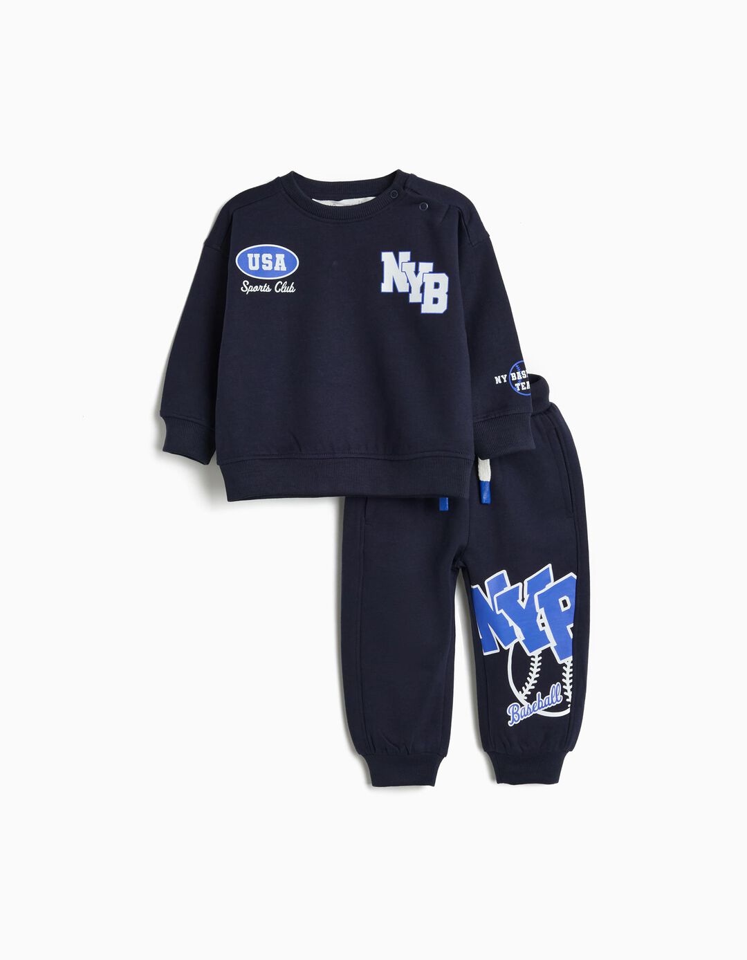 Conjunto de Jogging, Menino, Azul Escuro