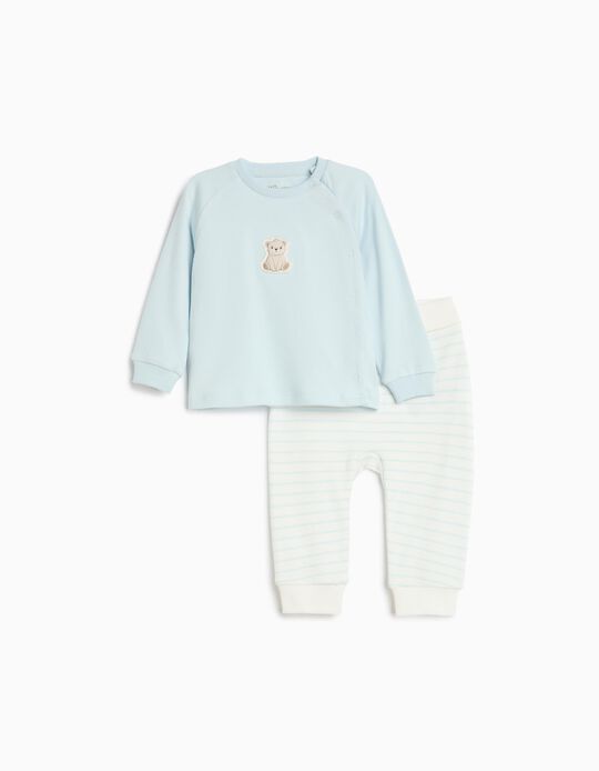 Comprar Online Pijama Interlock, Menino, Azul Claro
