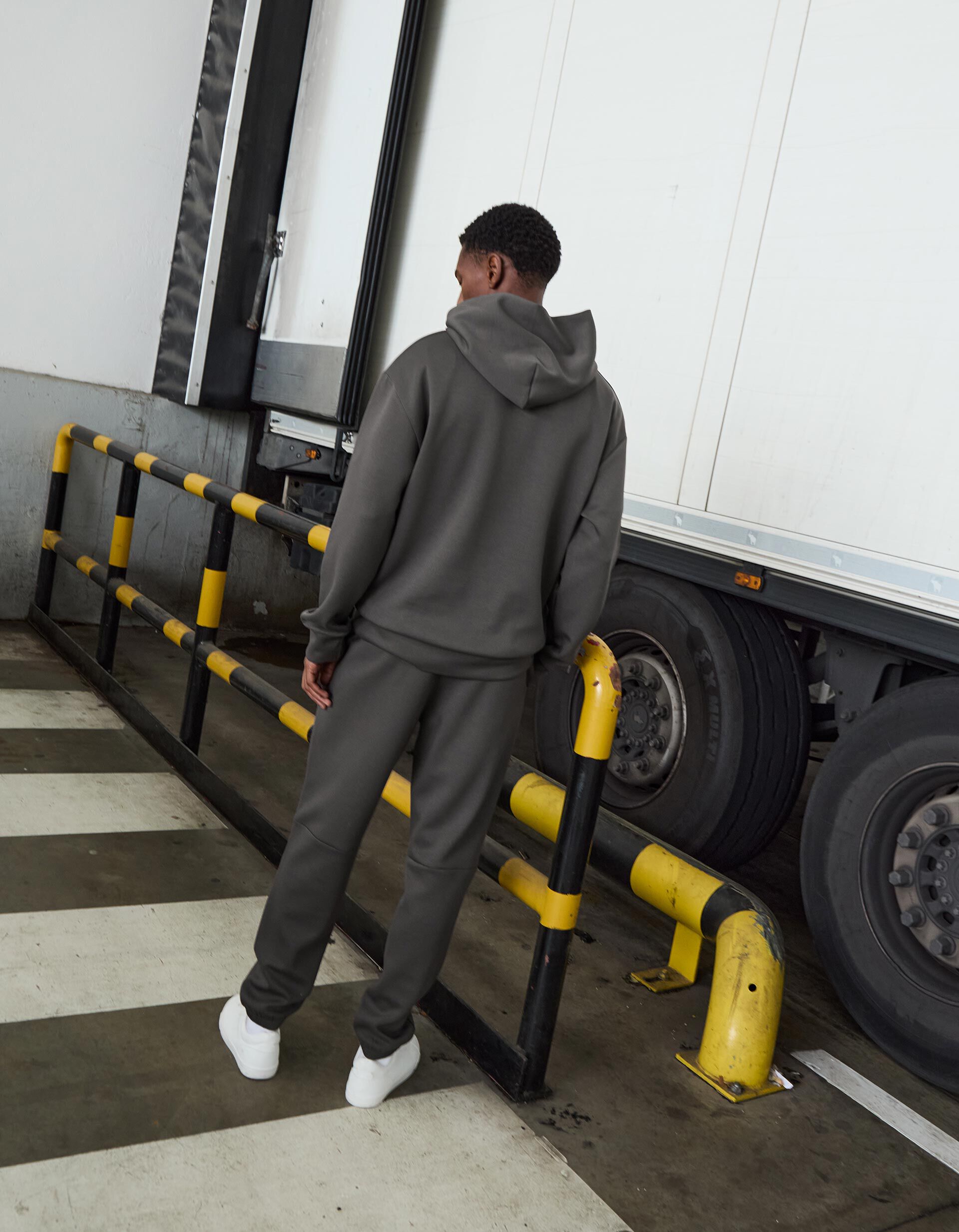 Comprar Online Joggers de Felpa, Homem, Cinzento Escuro 