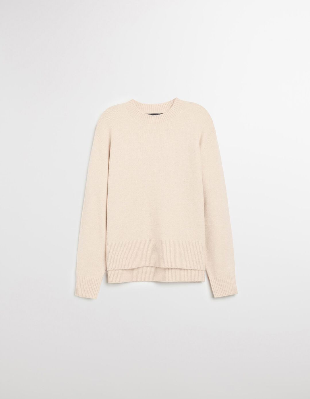 Camisola de Malha, Mulher, Bege Claro