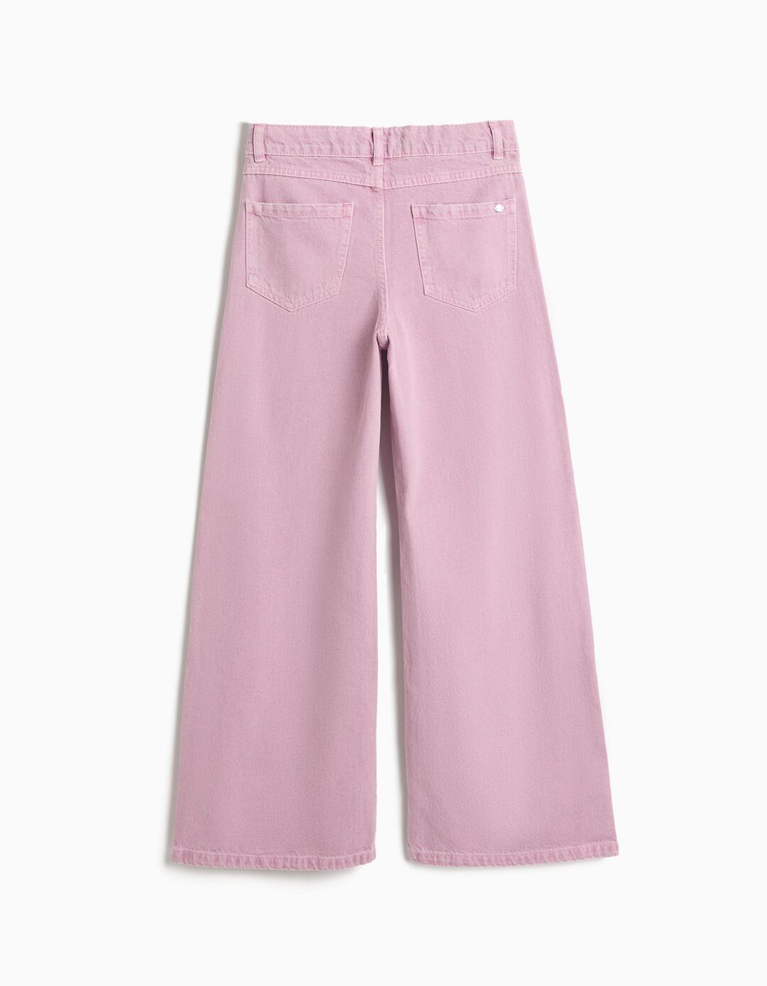 Cal&ccedil;as Wide Leg, Menina, Rosa