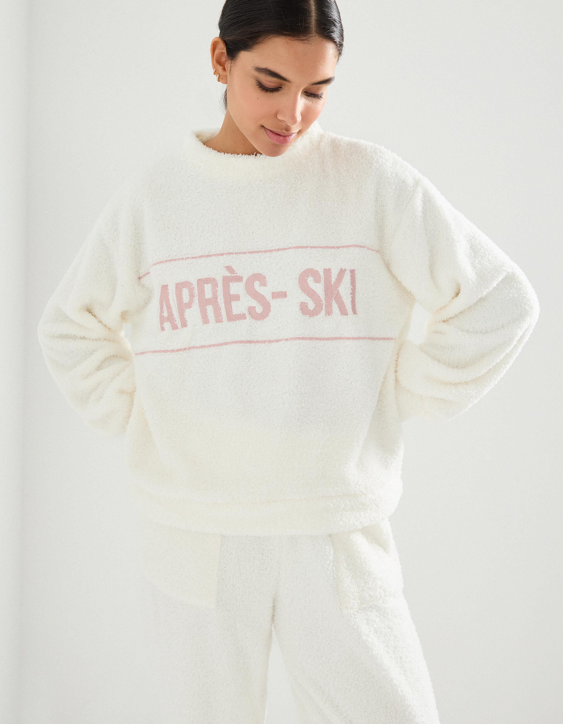 Comprar Online Pijama Boucl&eacute;, Mulher, Branco