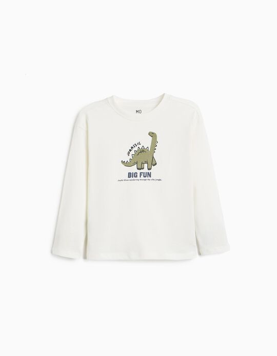 Comprar Online T-shirt Estampada, Menino, Branco