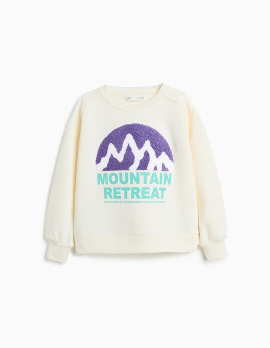 Comprar Online Sweatshirt, Menina, Branco