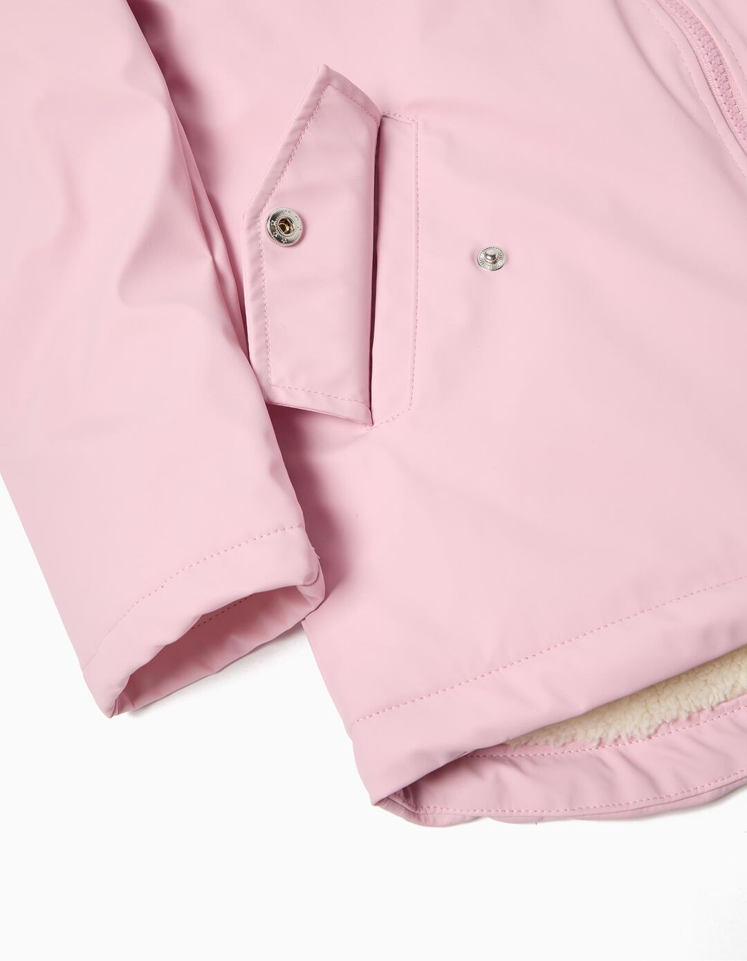 Parka, Menina, Rosa Claro