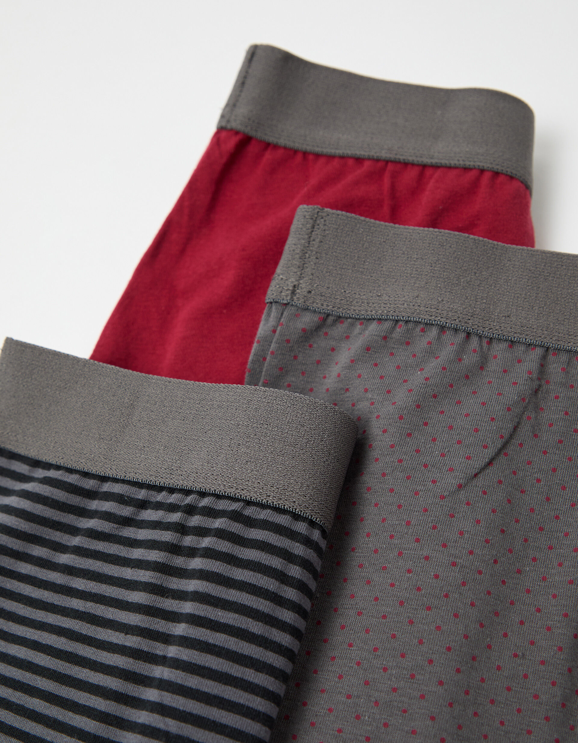 Comprar Online Pack 3 Boxers, Homem, Cinzento Escuro