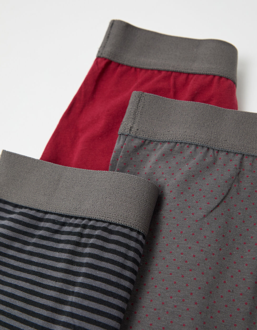 Pack 3 Boxers, Homem, Cinzento Escuro