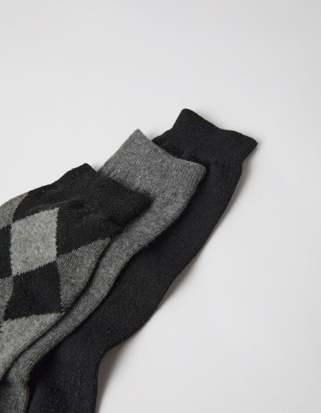 Pack 3 Pares De Meias, Homem, Preto