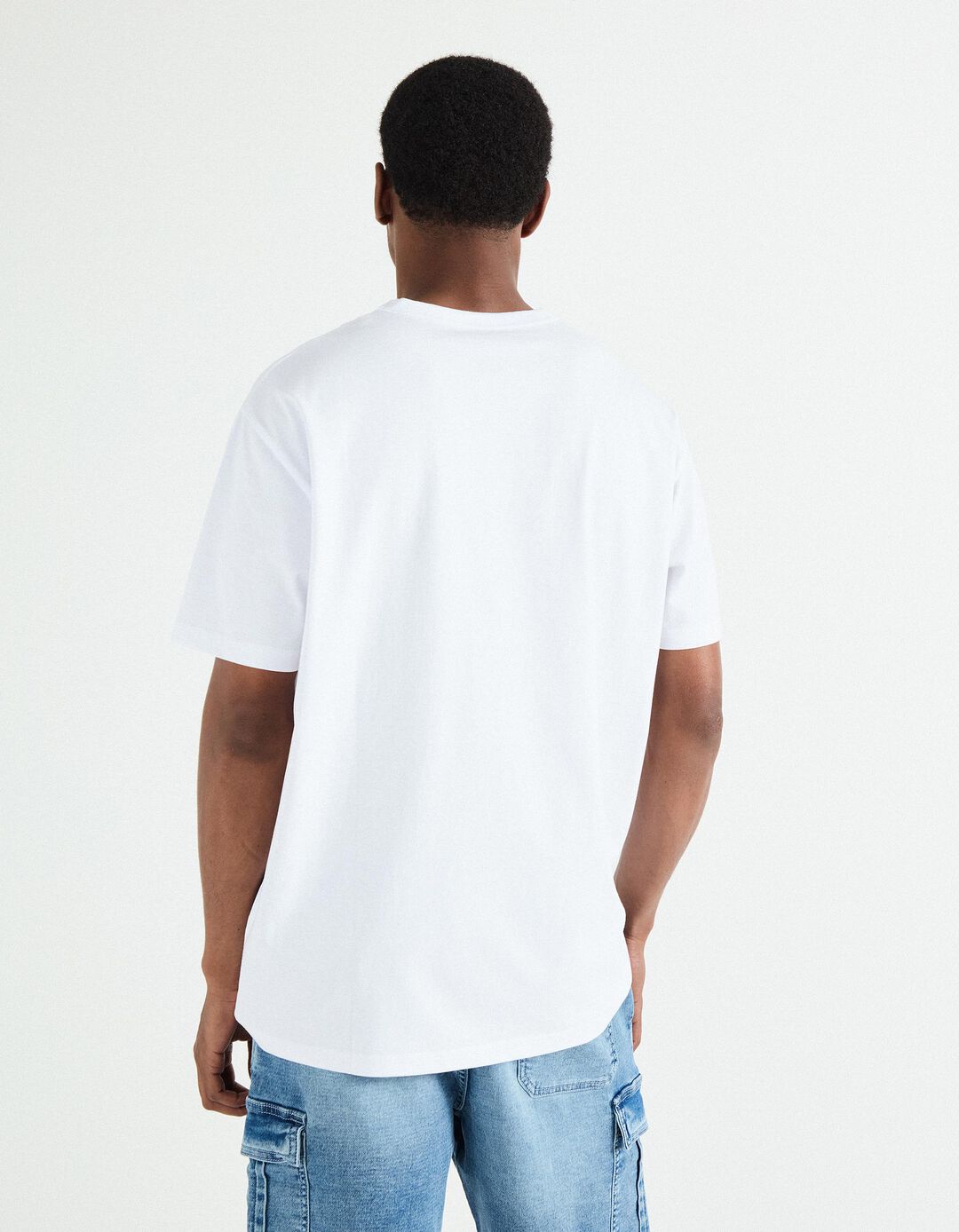 T-shirt, Homem, Branco