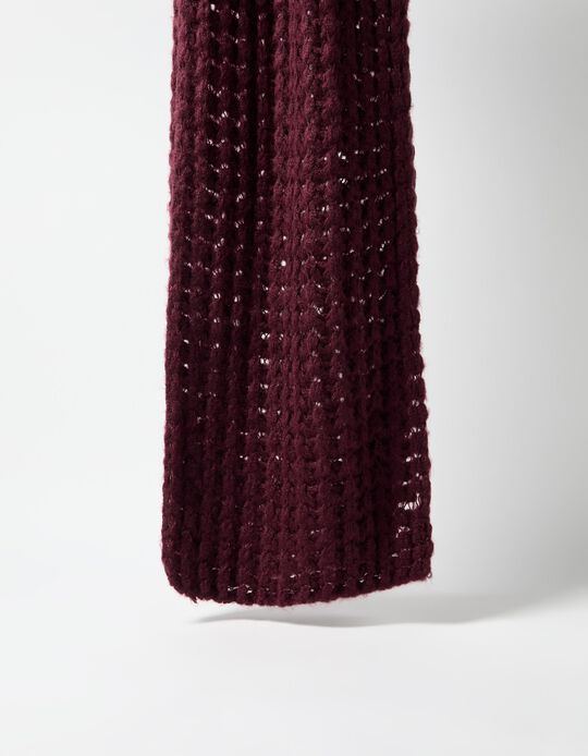 Comprar Online Cachecol, Mulher, Vermelho Escuro