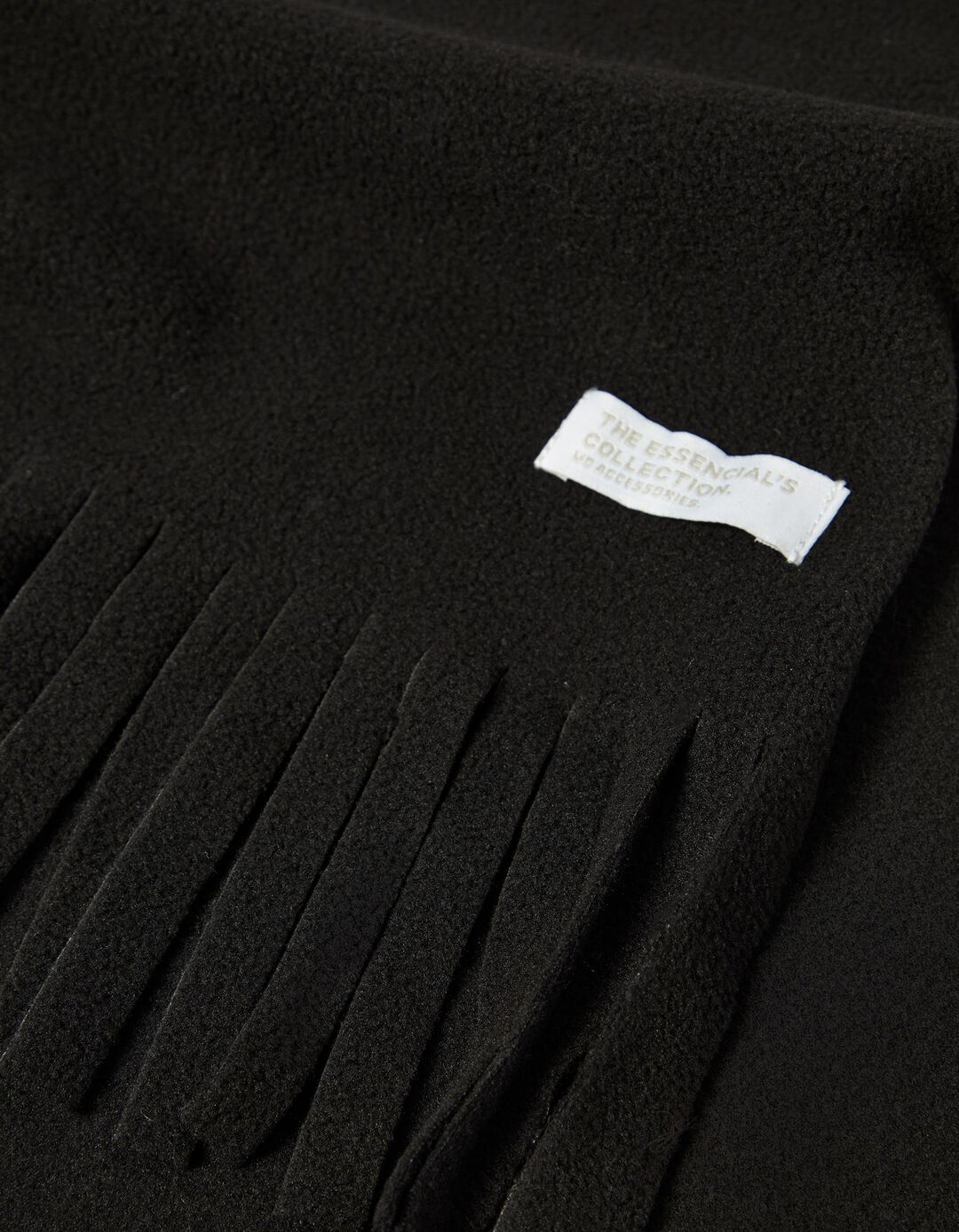 Cachecol Polar, Mulher, Preto