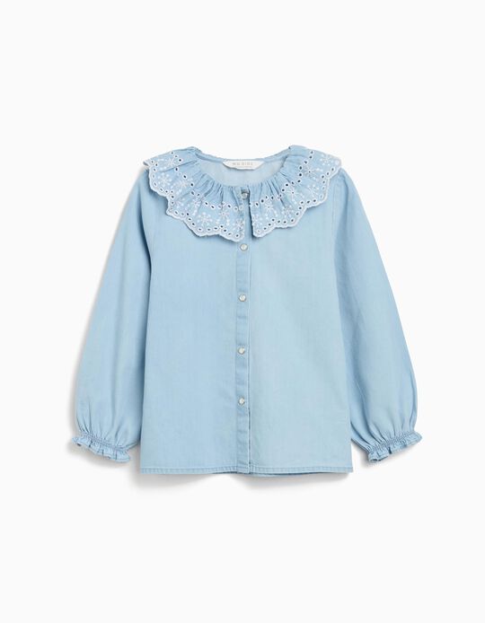 Comprar Online Camisa, Menina, Azul Claro 