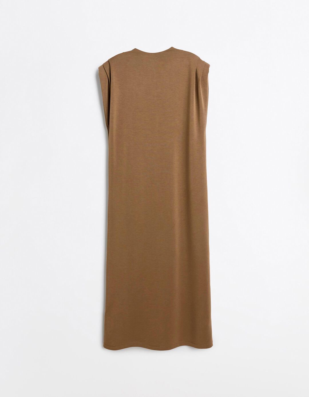 Vestido Comprido, Mulher, Bege 